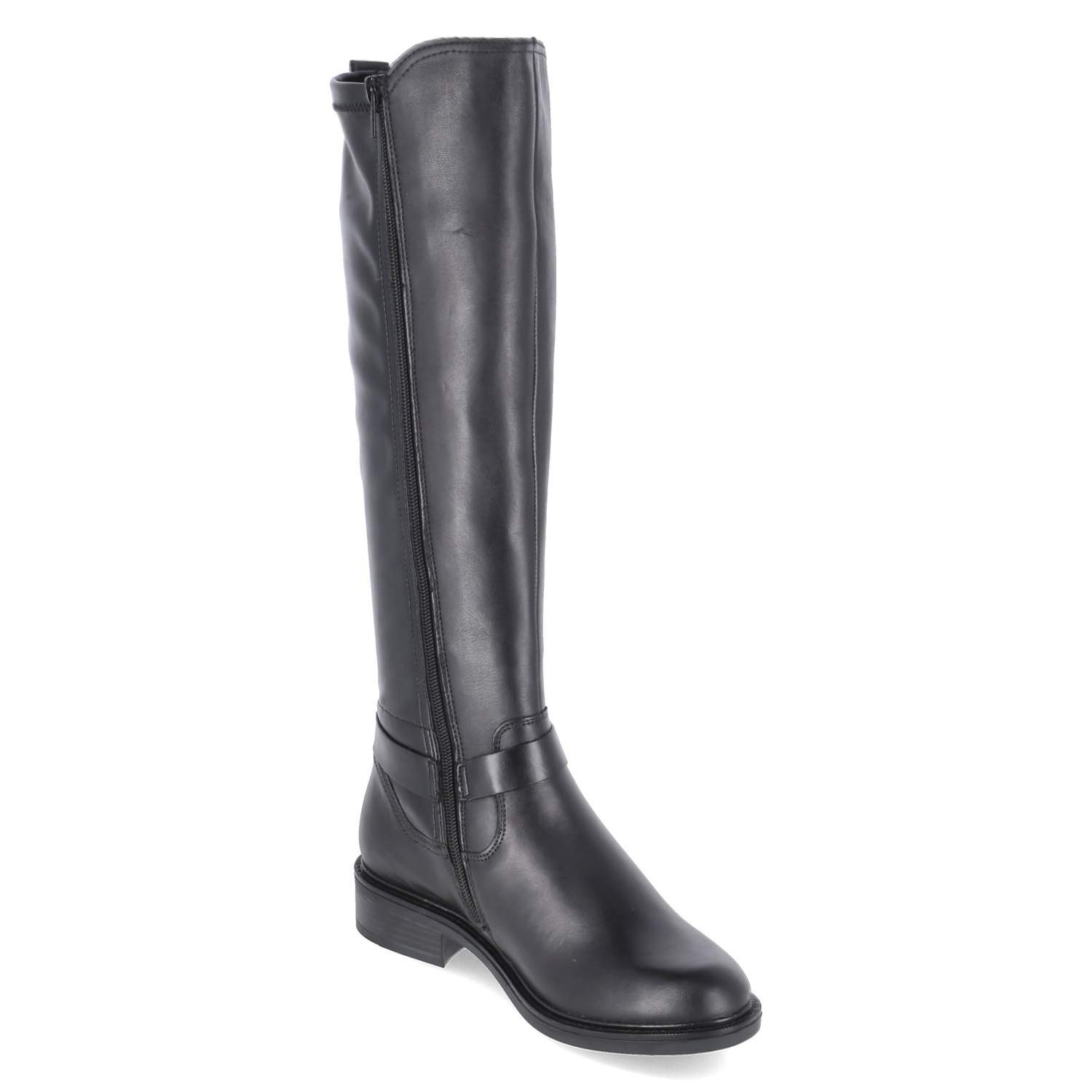 Remonte Remonte Klassische Stiefel D2W77-00 Damen Leder und Synthetik black Stiefel – Bild 5 von 5
