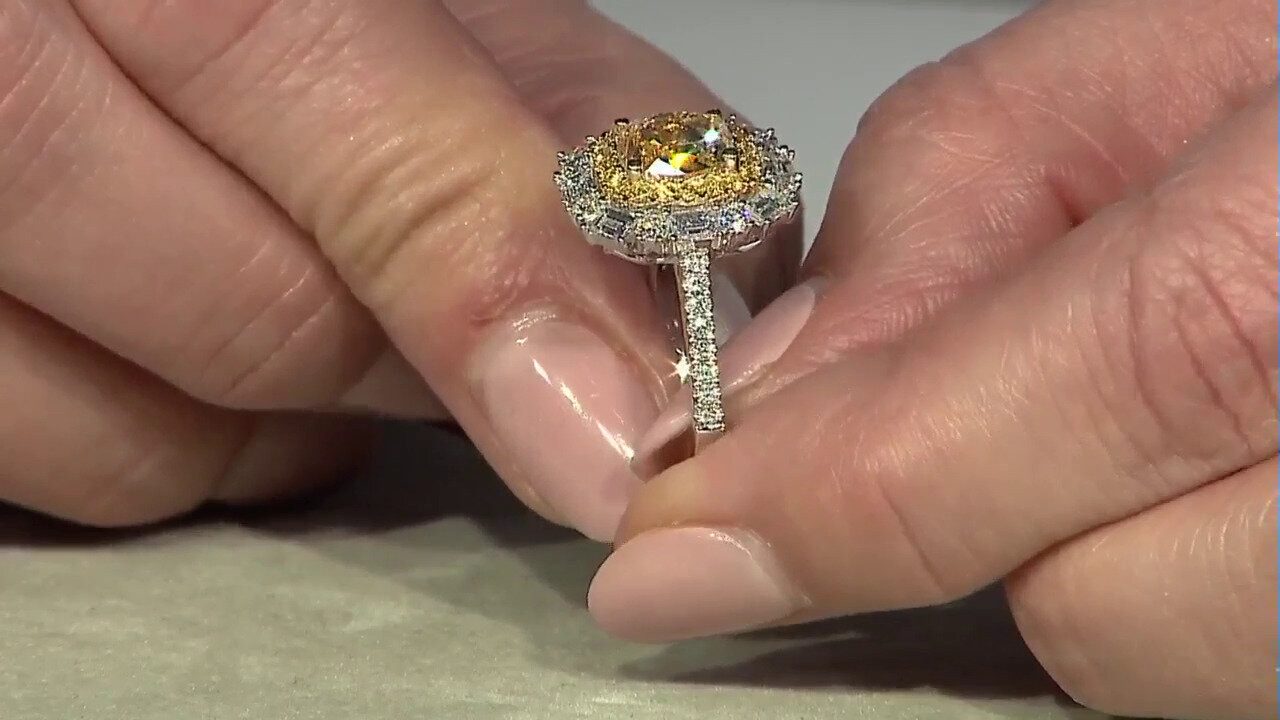 Cavill Diamantring Goldring mit gelbem Diamanten günstig online kaufen