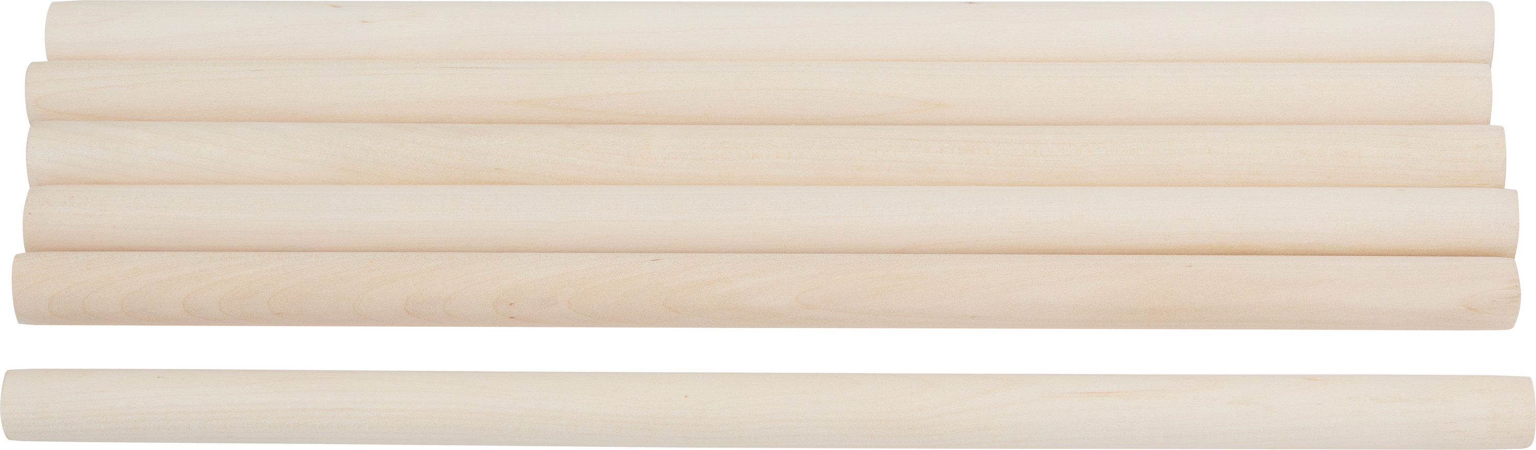 VBS Dekoobjekt Holz-Rundstäbe, 30 cm