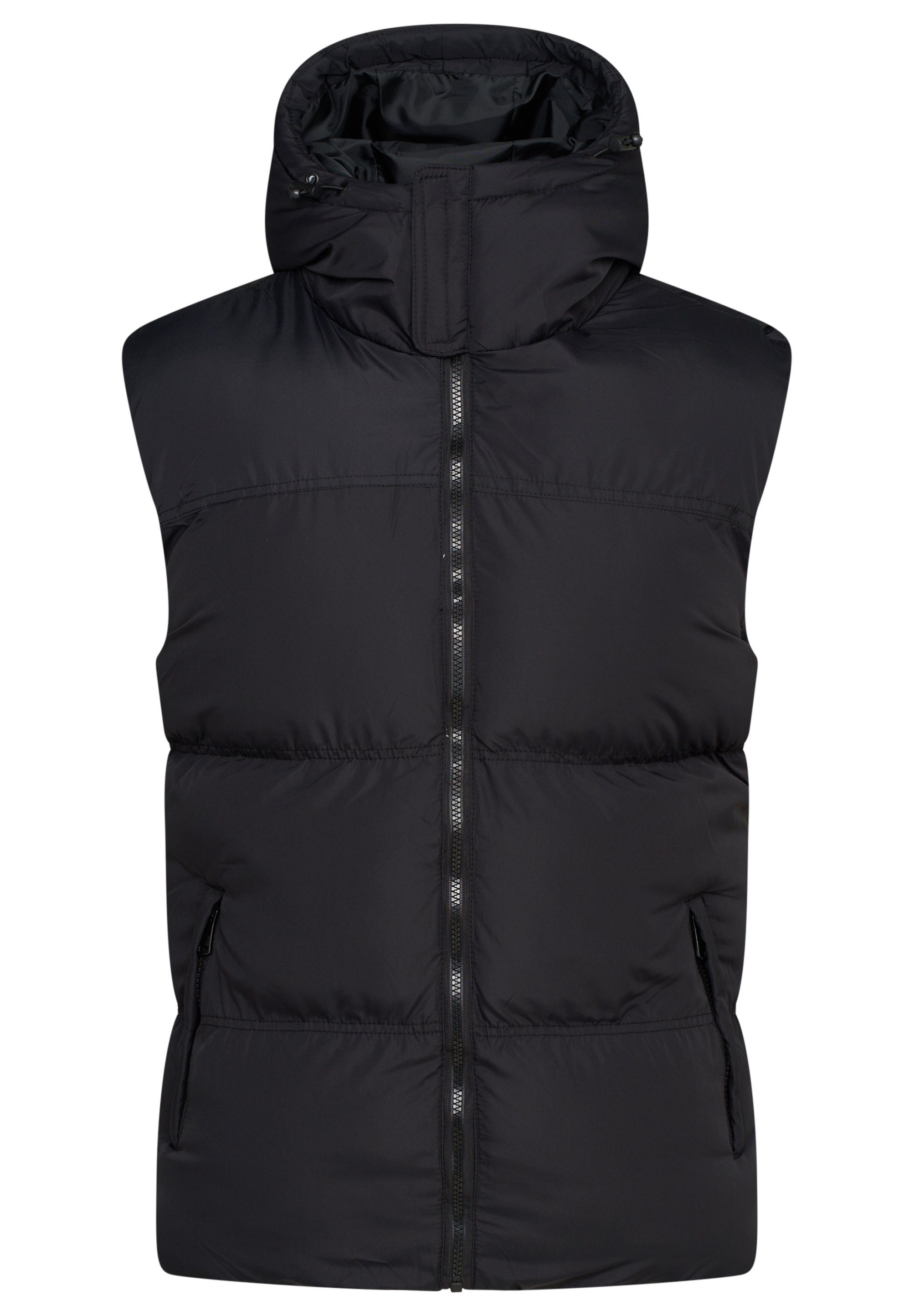 SOULSTAR Steppweste S2MOELV Winterjacke mit Kapuze warmer Bodywarmer