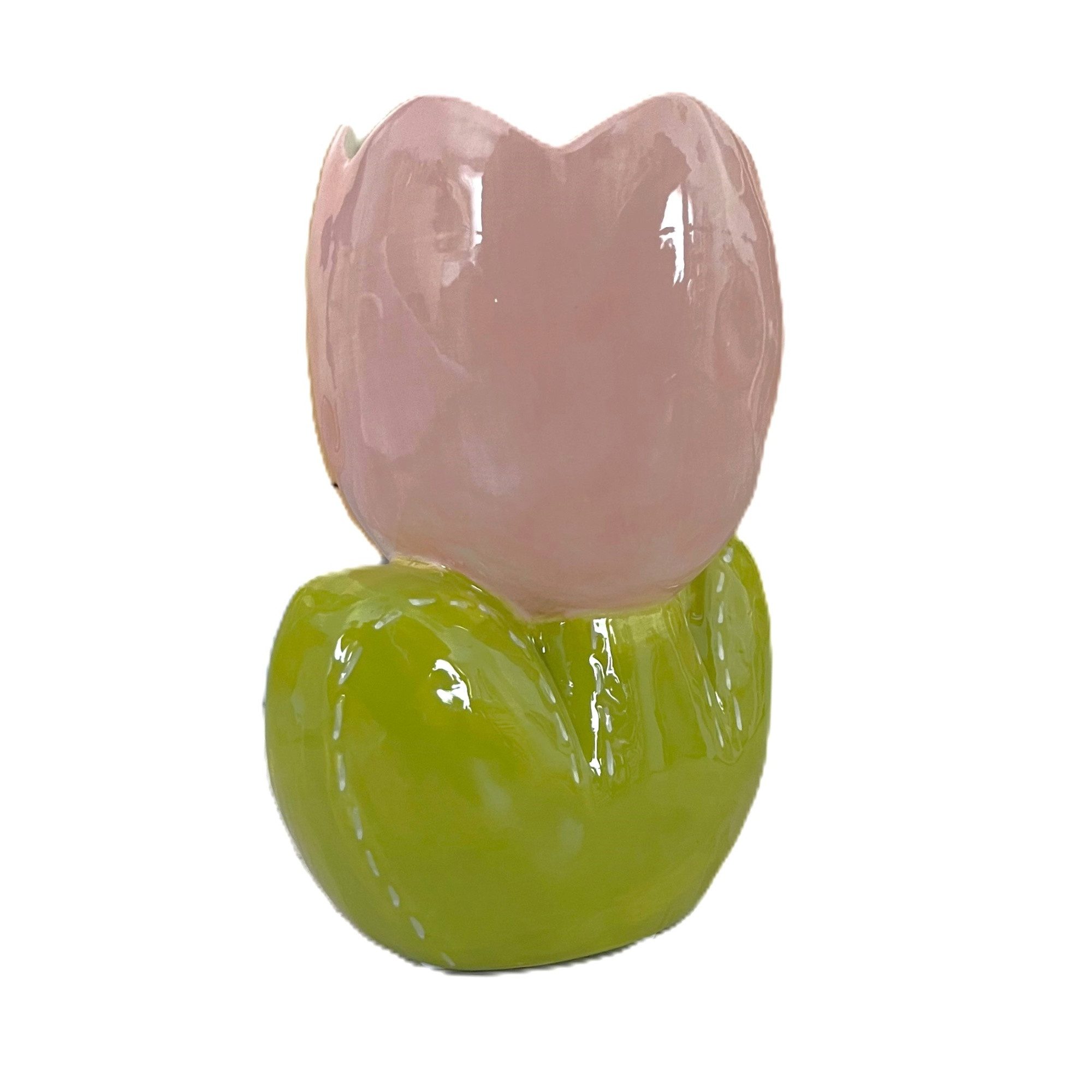 HomeBound by KY Tischvase Vase Tisch Ostern Frühling Tulpe Bunt 21 cm