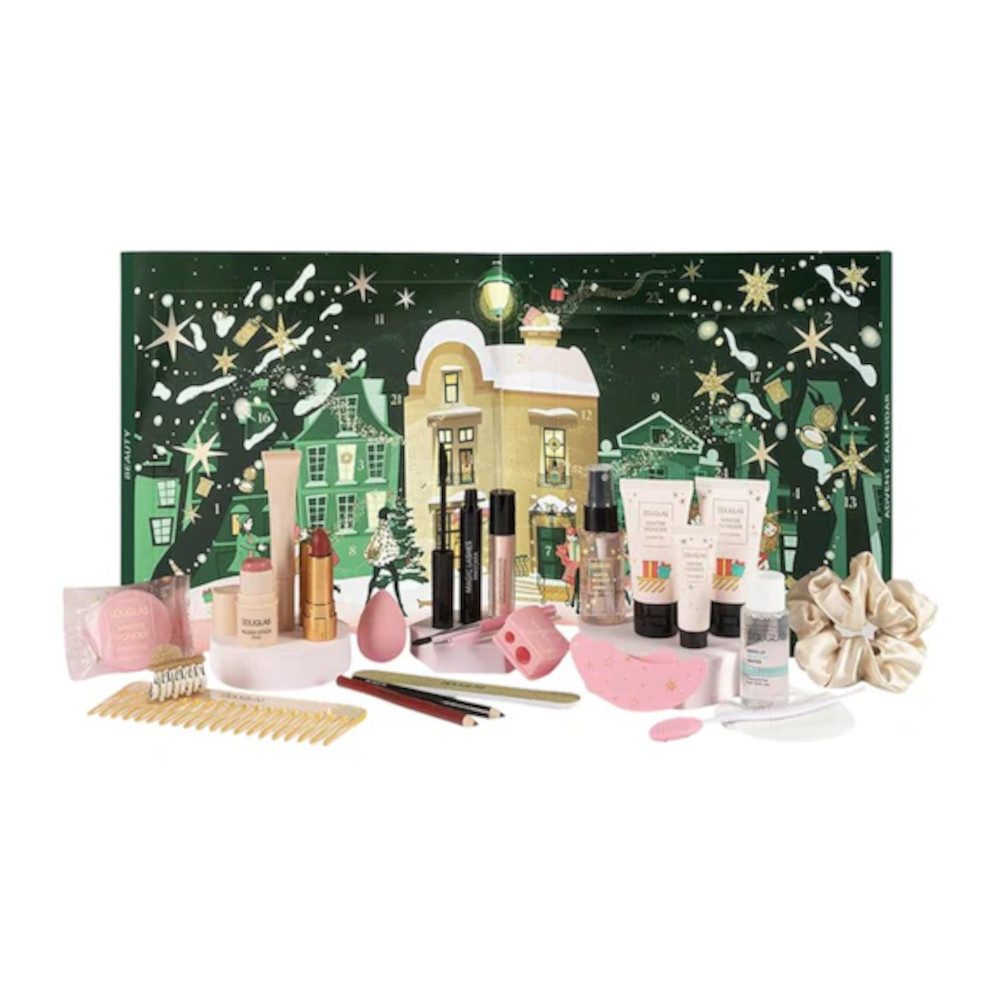 Douglas Adventskalender 2025 Grün: 24 Liebevoll gestalteter Beauty Adventskalender Für Damen