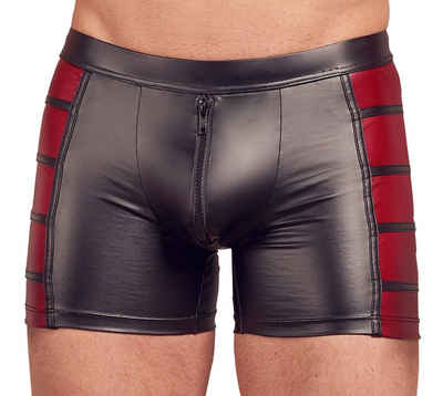 NEK Boxershorts Elastische Pants im 2farbigen Mattlook, Biker Stil