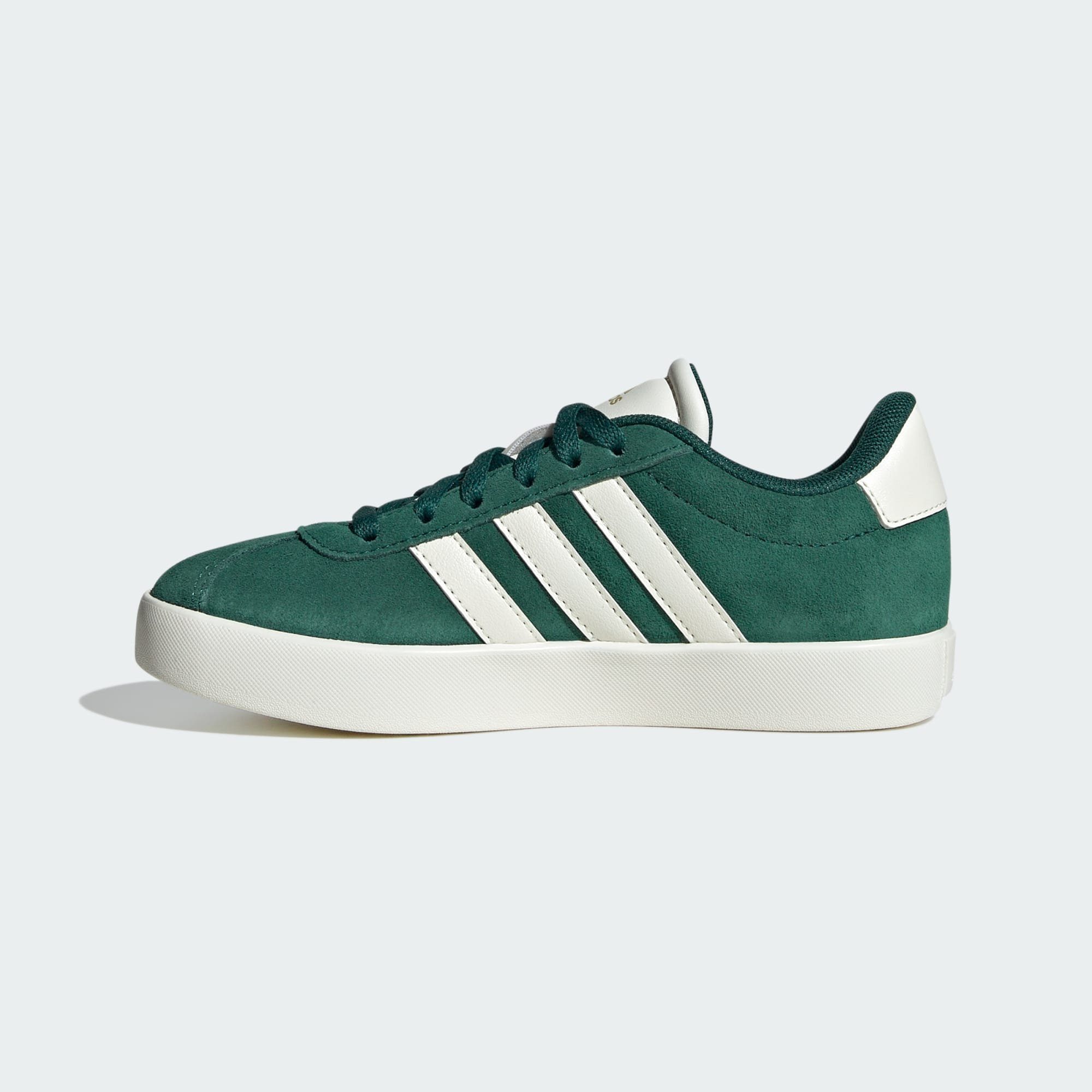 Collegiate Gold / / Sportswear COURT VL 3.0 SCHUH KIDS Off adidas White Sneaker Green Metallic