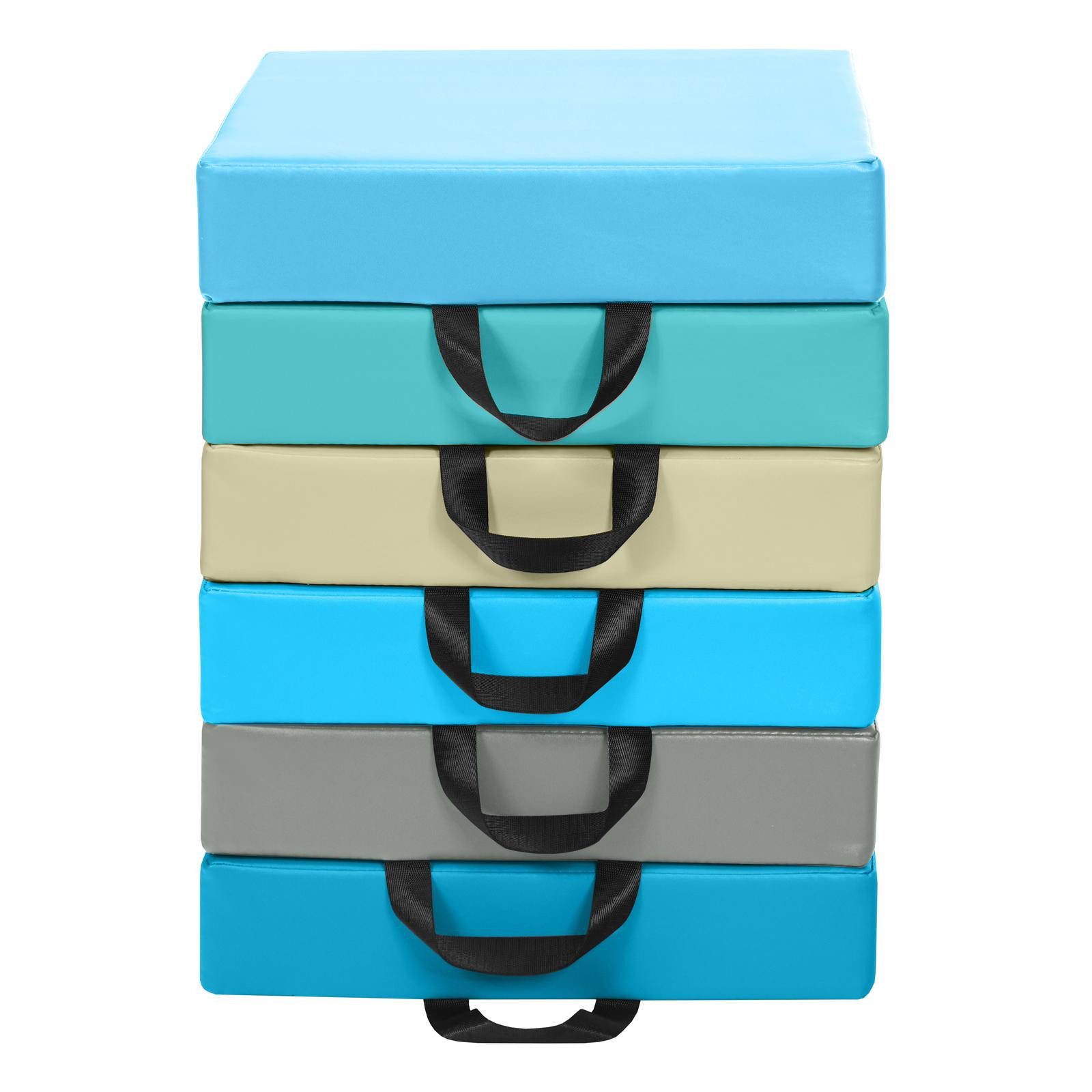 KOMFOTTEU Stuhlkissen Kinder, aus Kunstleder & Schaumstoff