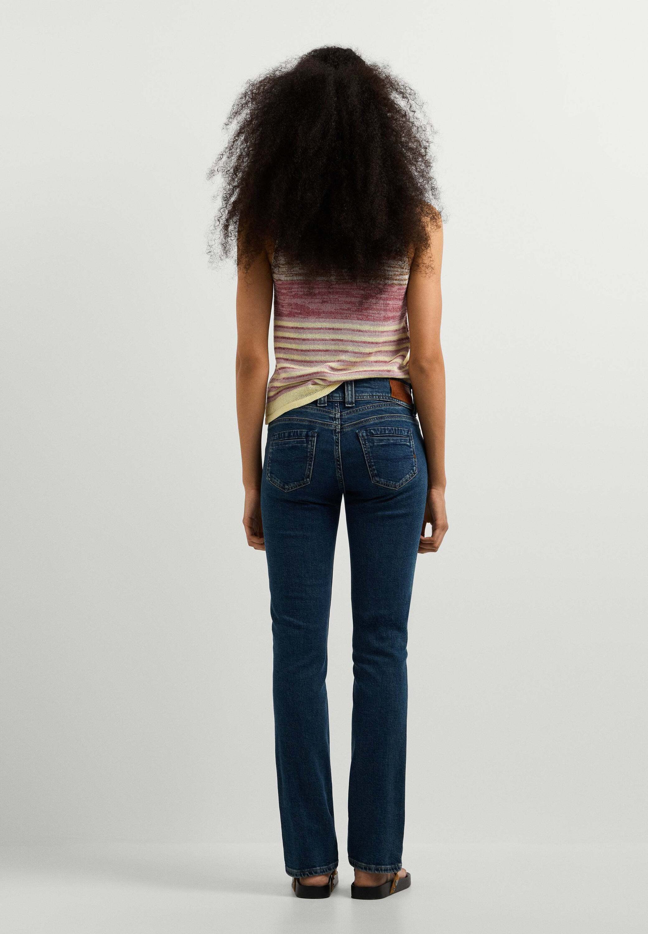 Pepe Jeans Slim-fit-Jeans schmal geschnittene Jeans SLIM JEANS MW GEN – Bild 4 von 5