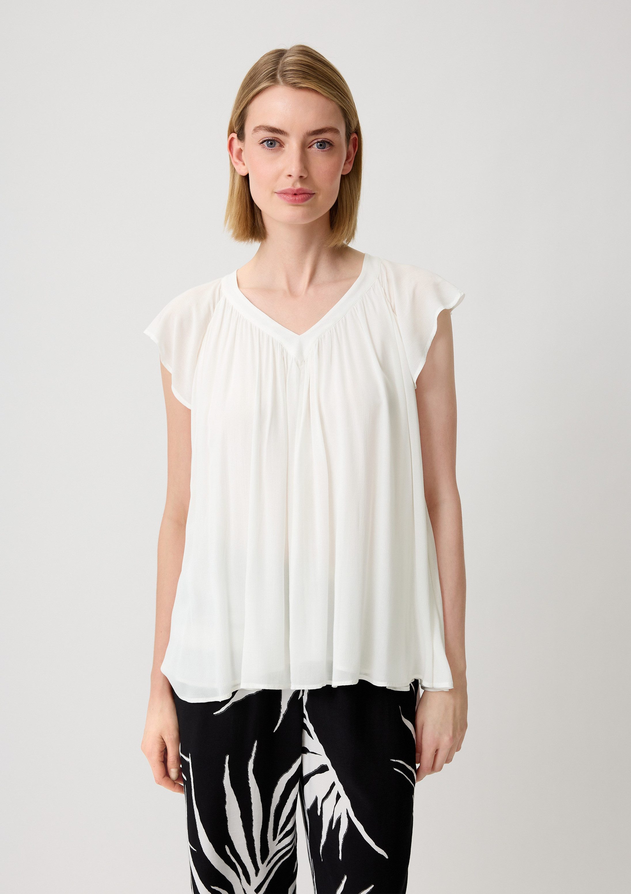Kurzarmshirt Bluse