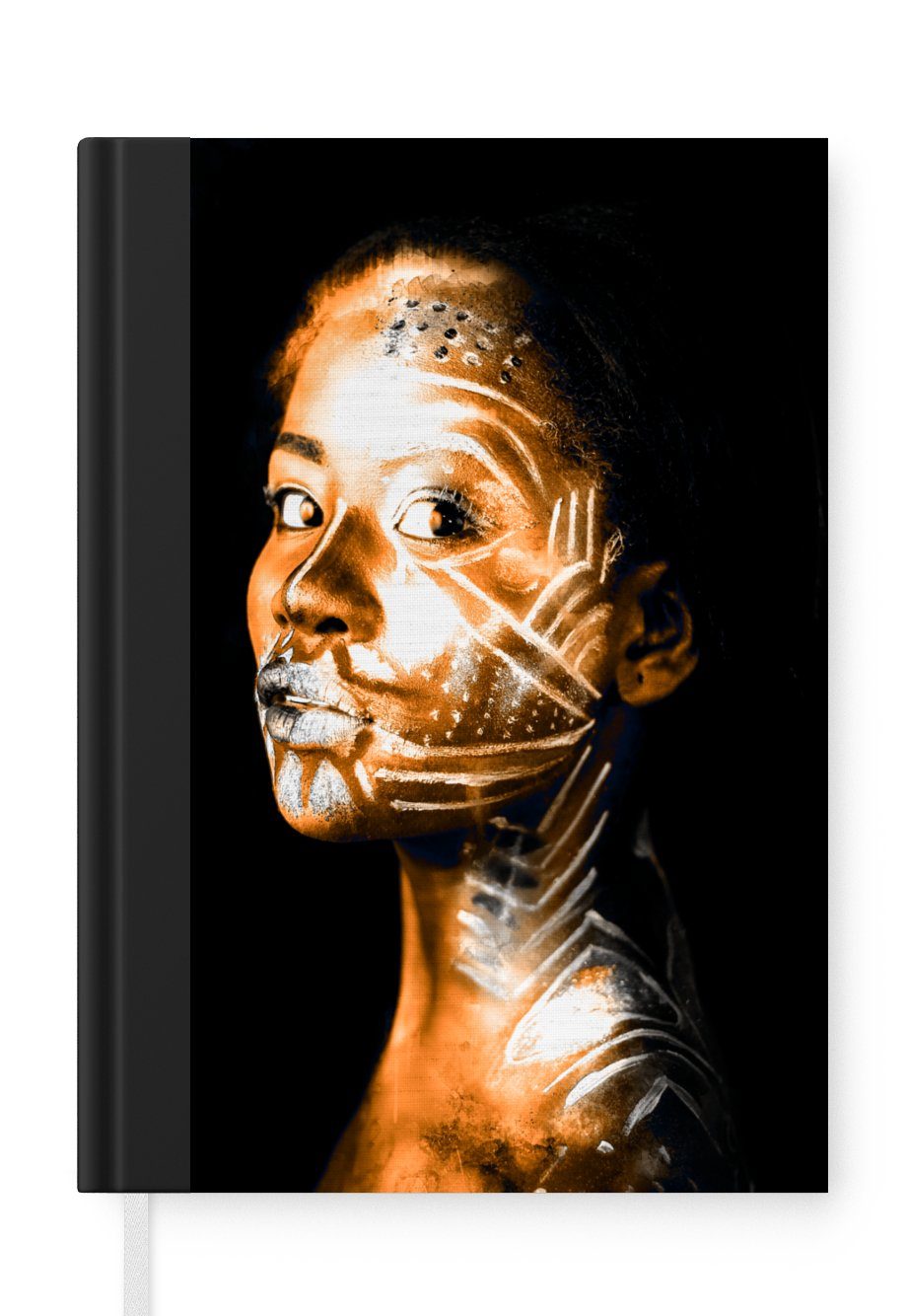Notizbuch Frau - Lehm - Muster