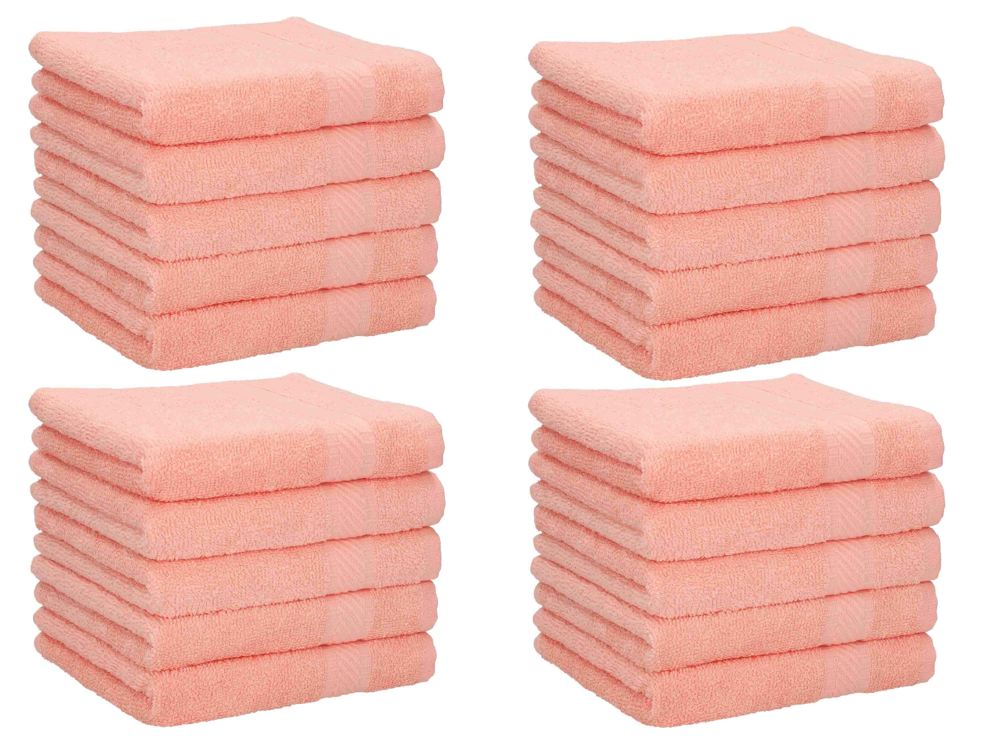 Betz Seiftuch 20 Stück Seiftücher Palermo Größe 30x30 cm Farbe Apricot