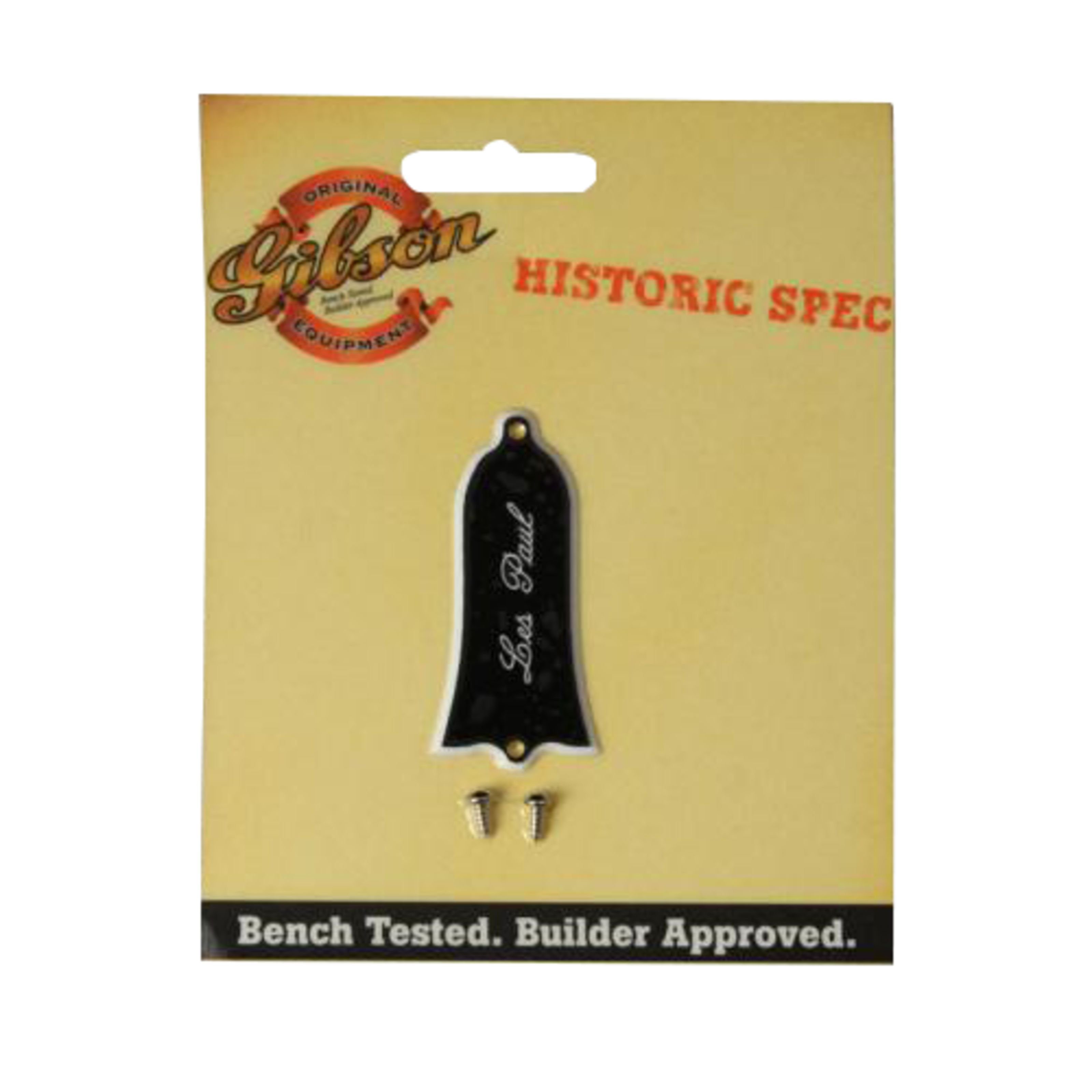 Gibson Westerngitarre, PRTR-061 Truss Rod Cover Historic '61 Les Paul, ersatzteile für Gitarren, Abdeckplatten & Abdeckkappen, PRTR-061 Truss Rod Cover Historic '61 Les Paul - Gitarren Ersatzteil