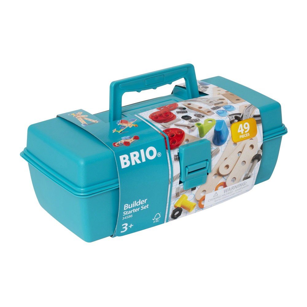 BRIO® Brio Spielzeug Bausystem Builder Starter Set 49 Teile 34586 Spielbaus günstig online kaufen