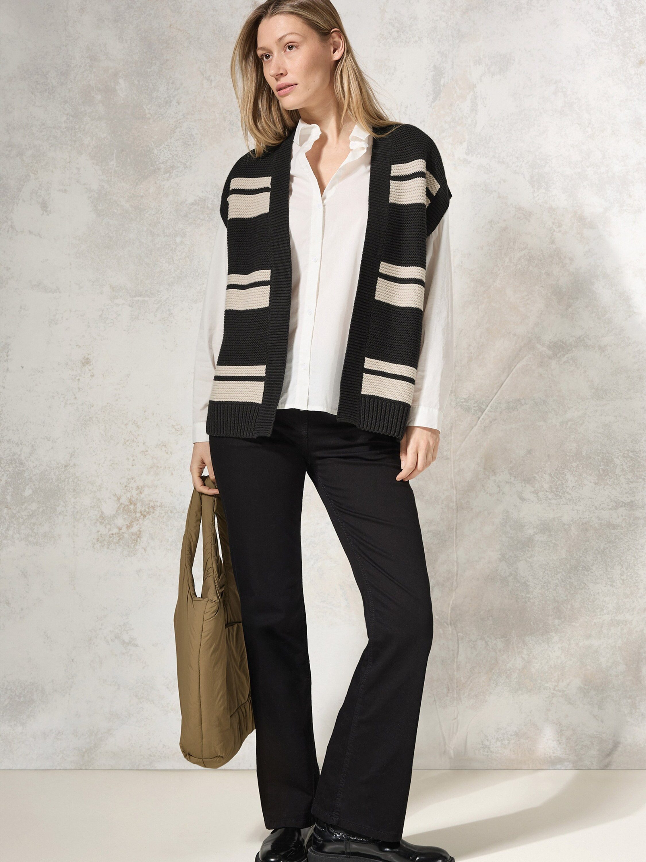 CECIL Strickweste (1-tlg) Plain/ohne Details