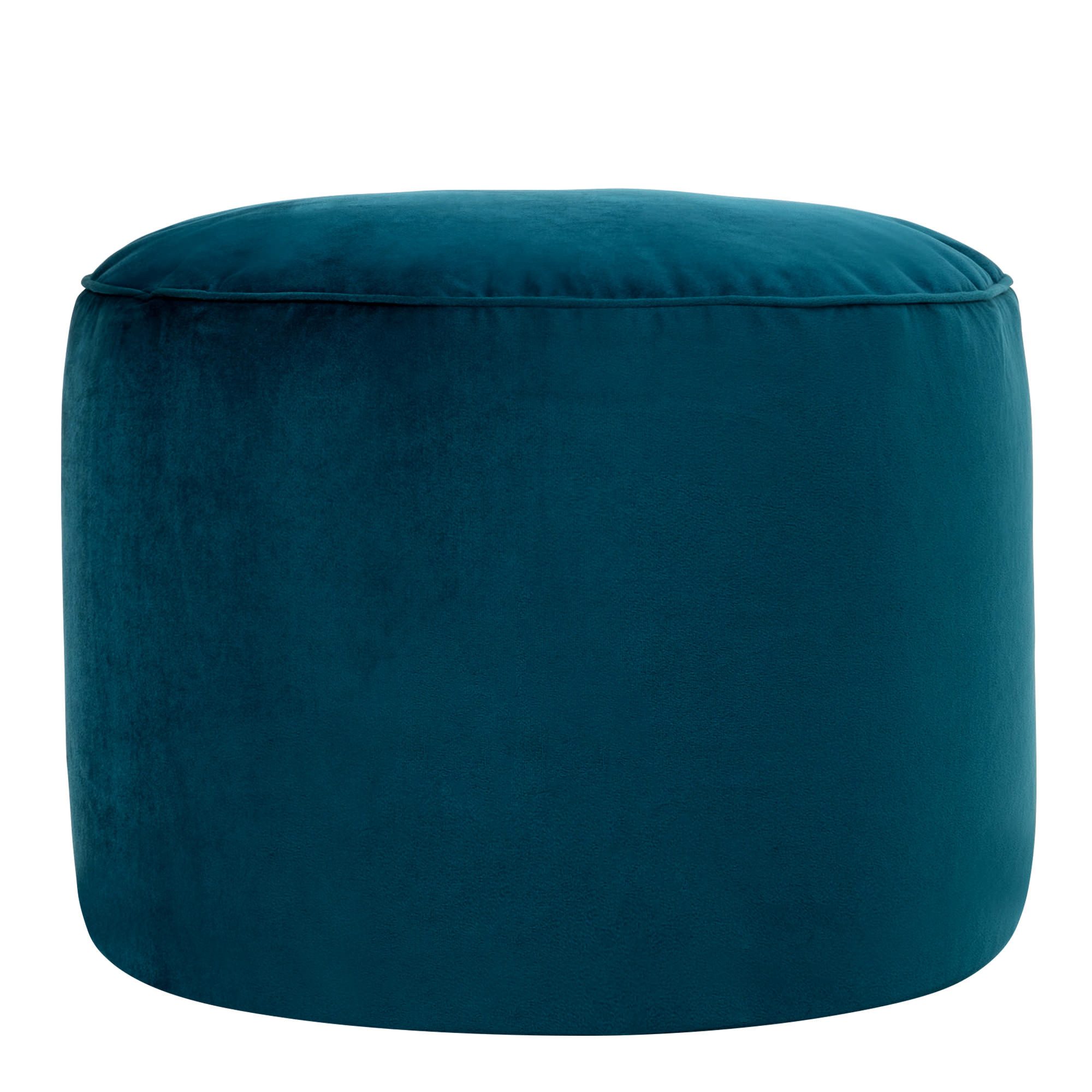 icon Pouf XL aus Plüschsamt „Milano“, mit Füllung günstig online kaufen