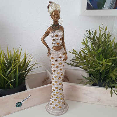 Aspinaworld Afrikafigur Dekofigur Afrikanische Frau 33 cm