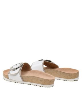 Caprice Pantoletten 9-27400-20 White Patent 164 Pantolette