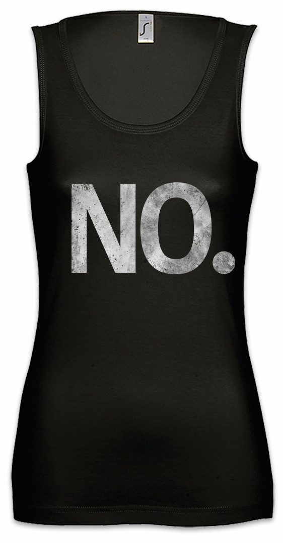 Tanktop No. Ärmelloses Damen T-Shirt Nein Misanthop Outsider Real Life