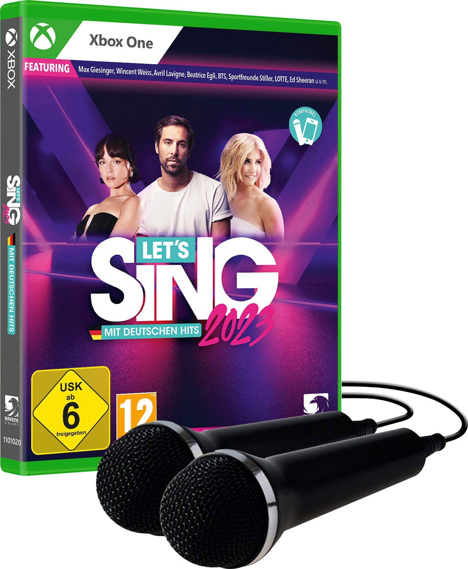 Let's Sing 2023 German Version [+ 2 Mics] Xbox One