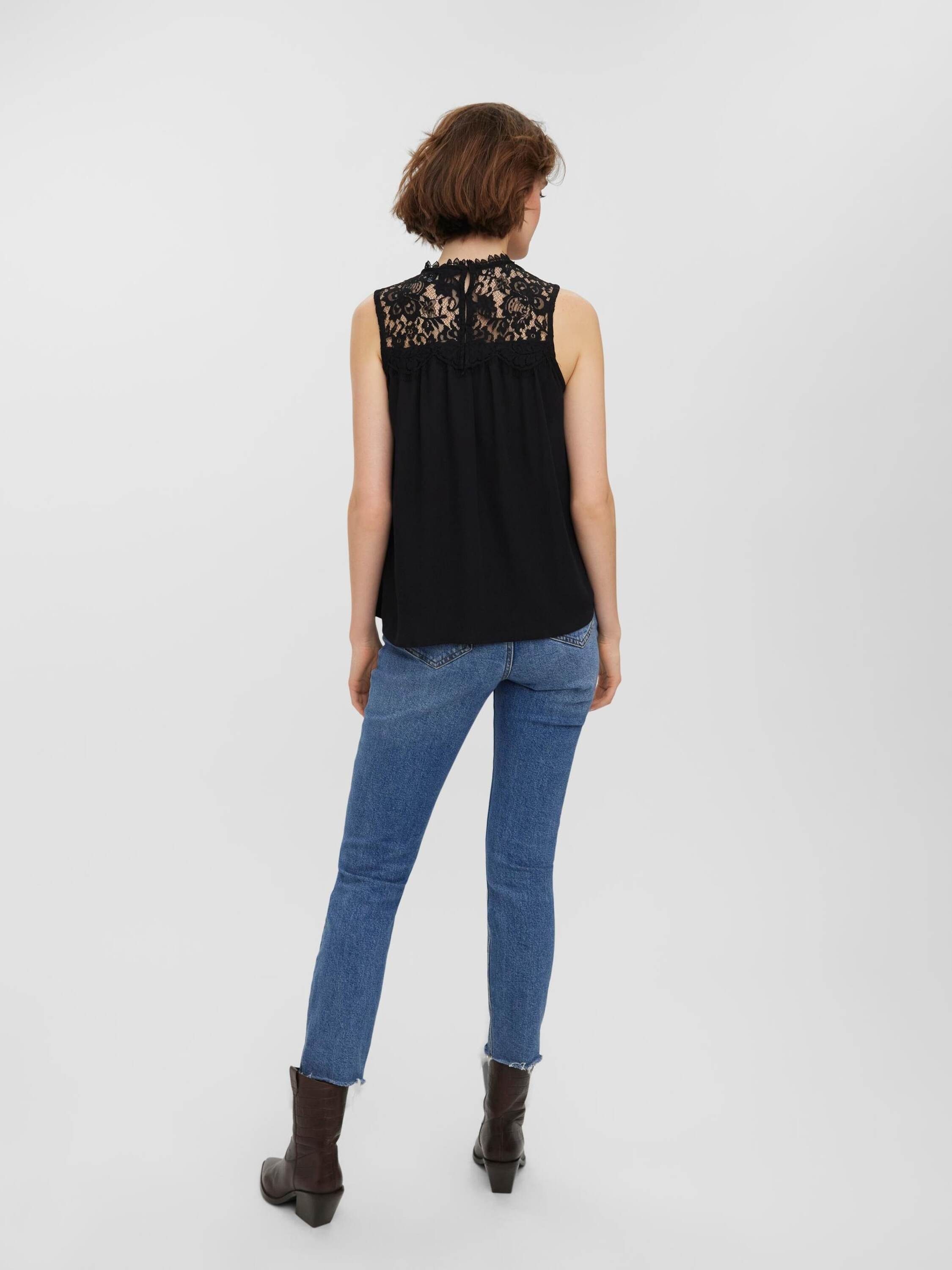 Vero Moda Blusentop MAPLE (1-tlg) Spitze