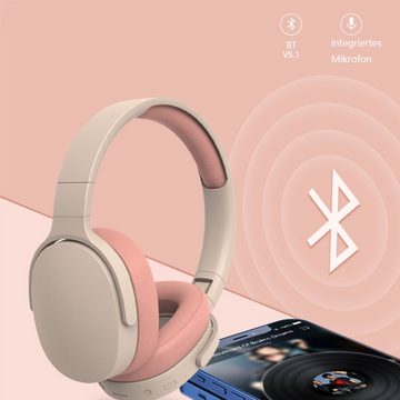 Diida KopfhörerBluetooth-Headset,Geräuschunterdrückungkabelgebunden/drahtlos wireless Kopfhörer