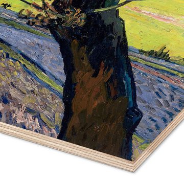 Posterlounge Holzbild Vincent van Gogh, Der Sämann, Wohnzimmer Malerei