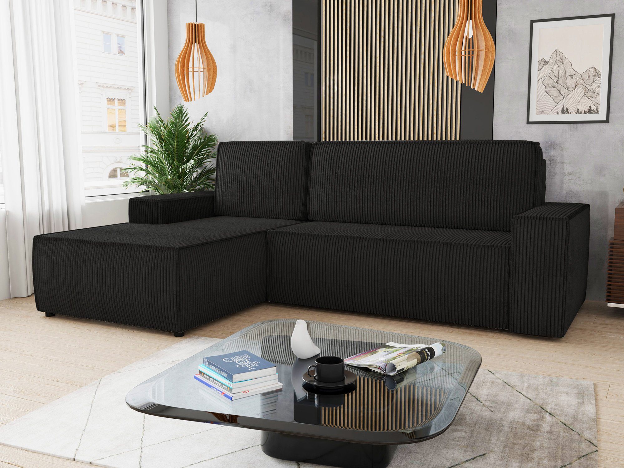 Sofnet Ecksofa Totti L, mit Schlaffunktion günstig online kaufen