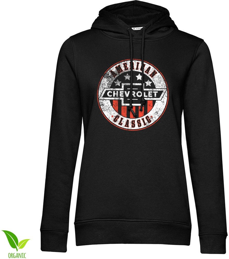 Chevrolet Hoodie Washed Classic Girly Hoodie