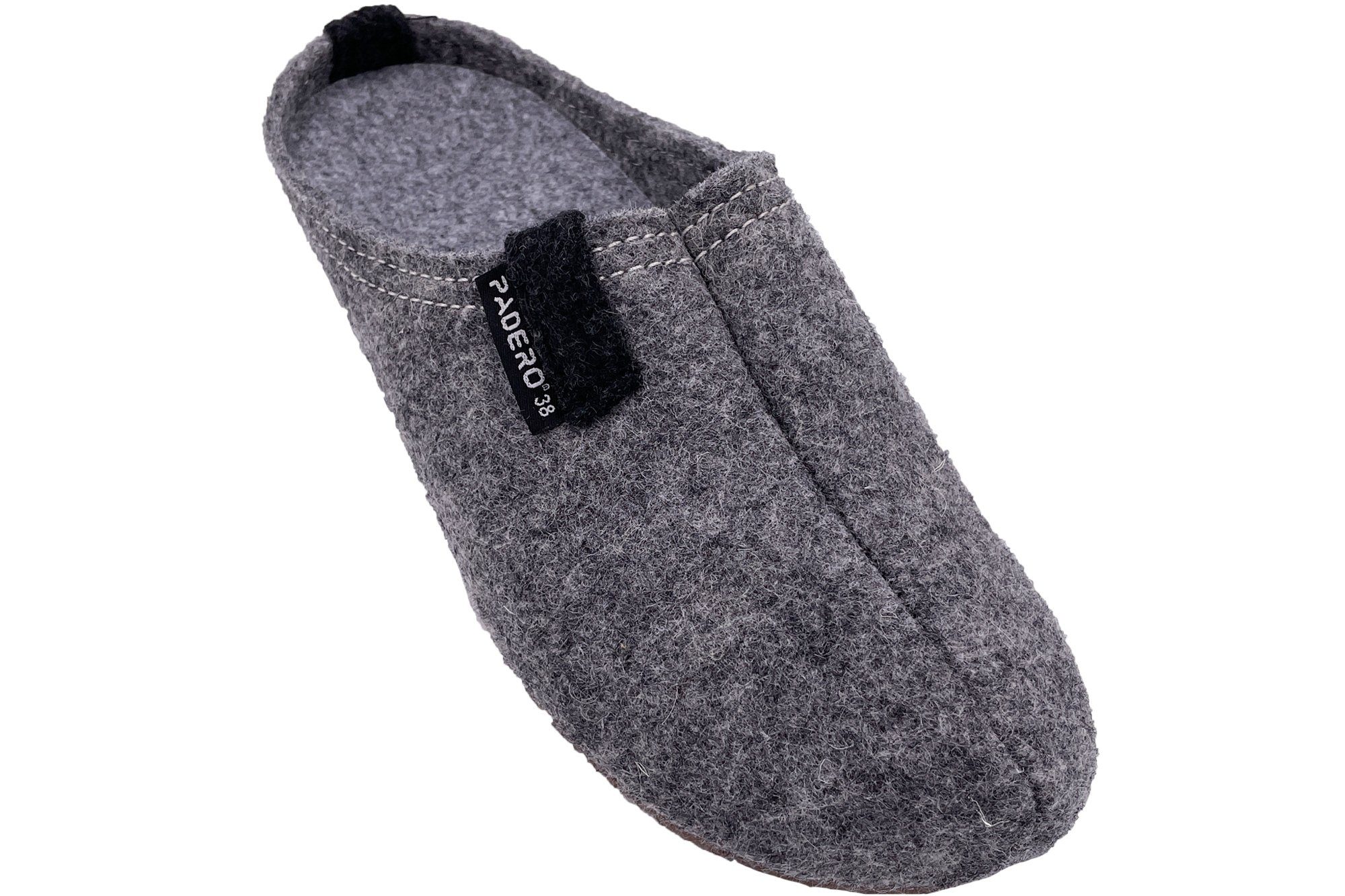PADERO Henno Pantoffel Hausschuh Wollfiliz – Bild 2 von 5