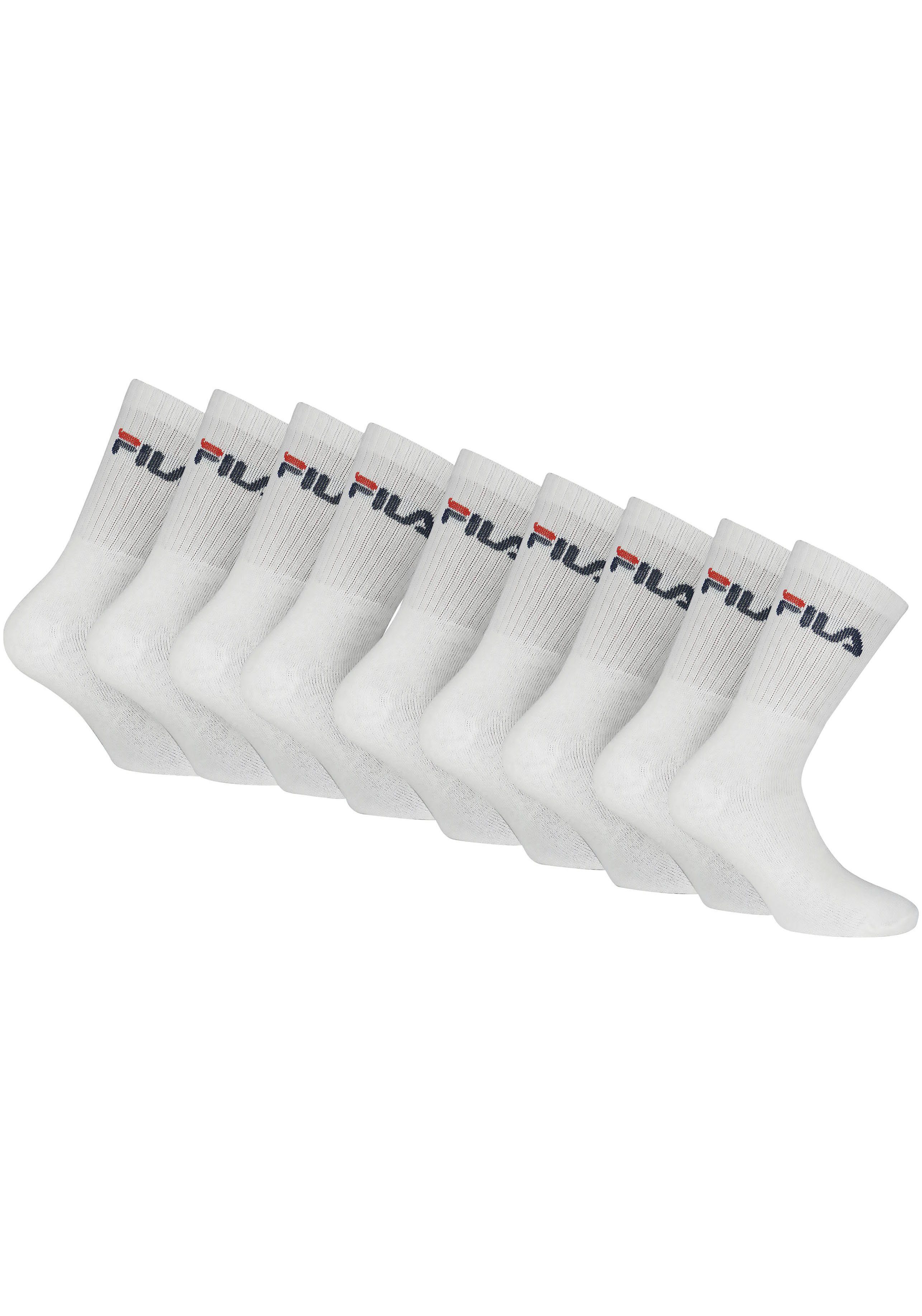 Fila Sportsocken UNISEX CREW TENNIS FULL TERRY SOCKS (9-Paar)