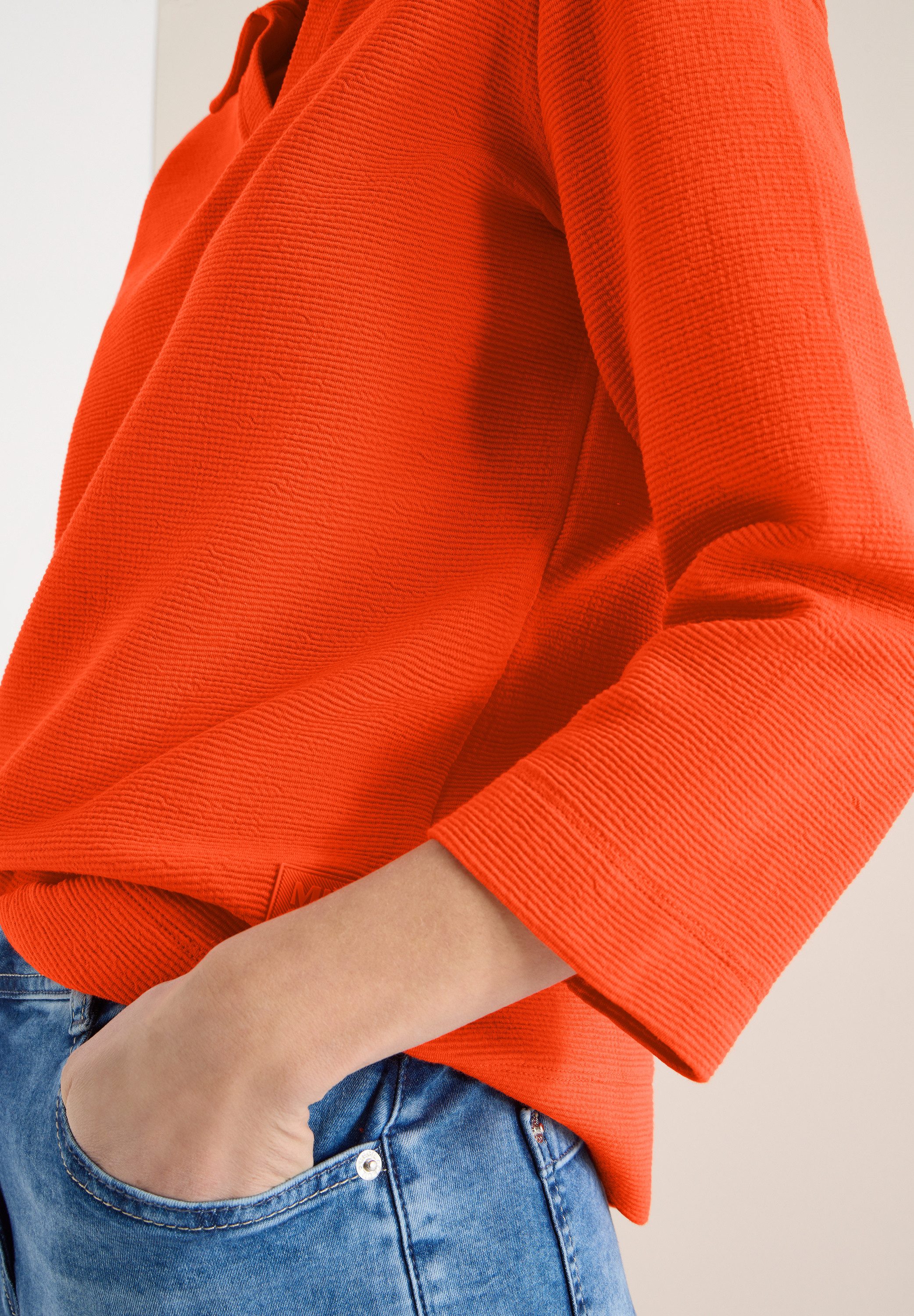 CECIL 3/4-Arm-Shirt mit Polokragen – Bild 4 von 5