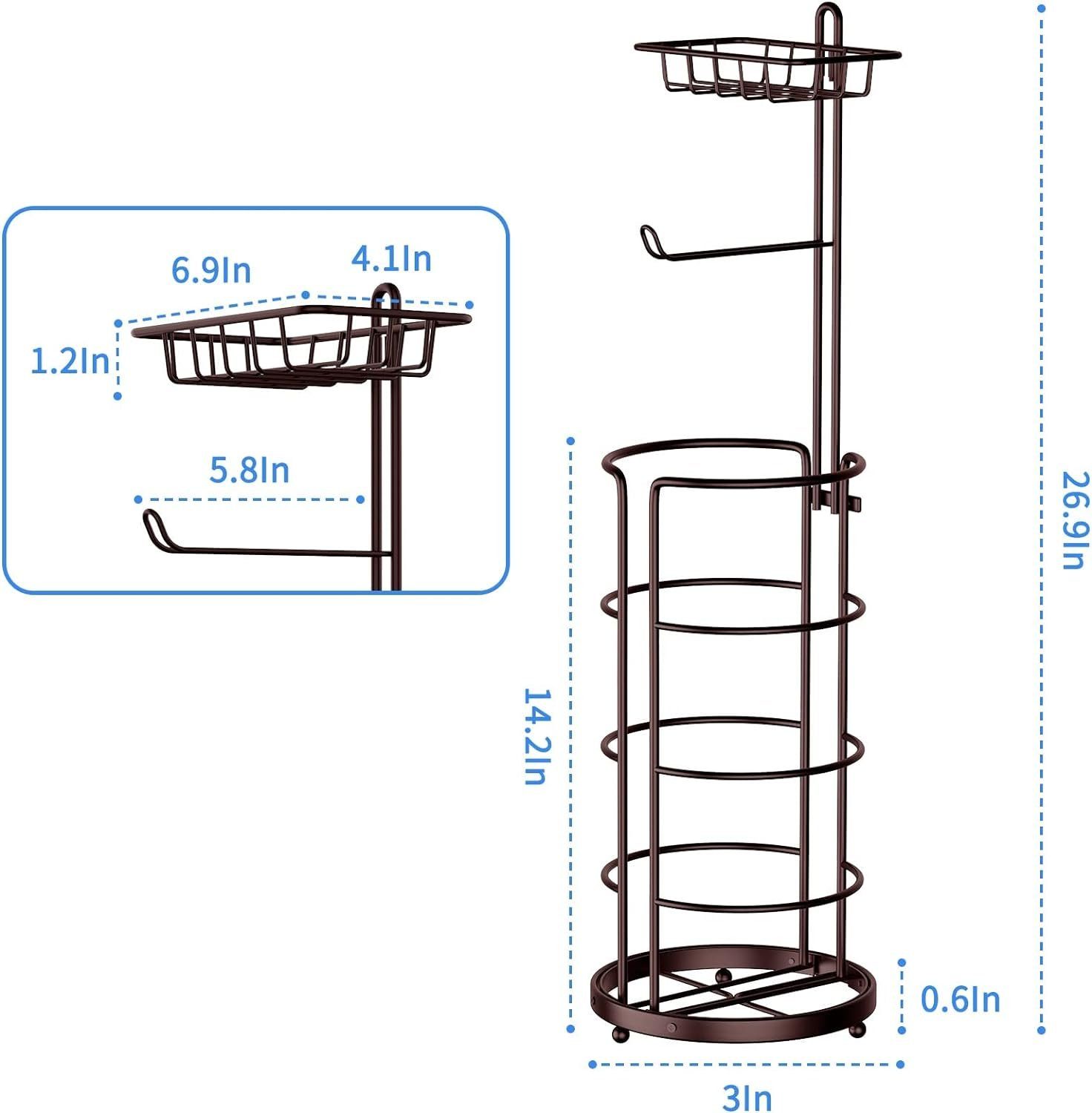 Coonoor Toilettenpapierhalter Toilettenpapier Aufbewahrung stehend günstig online kaufen