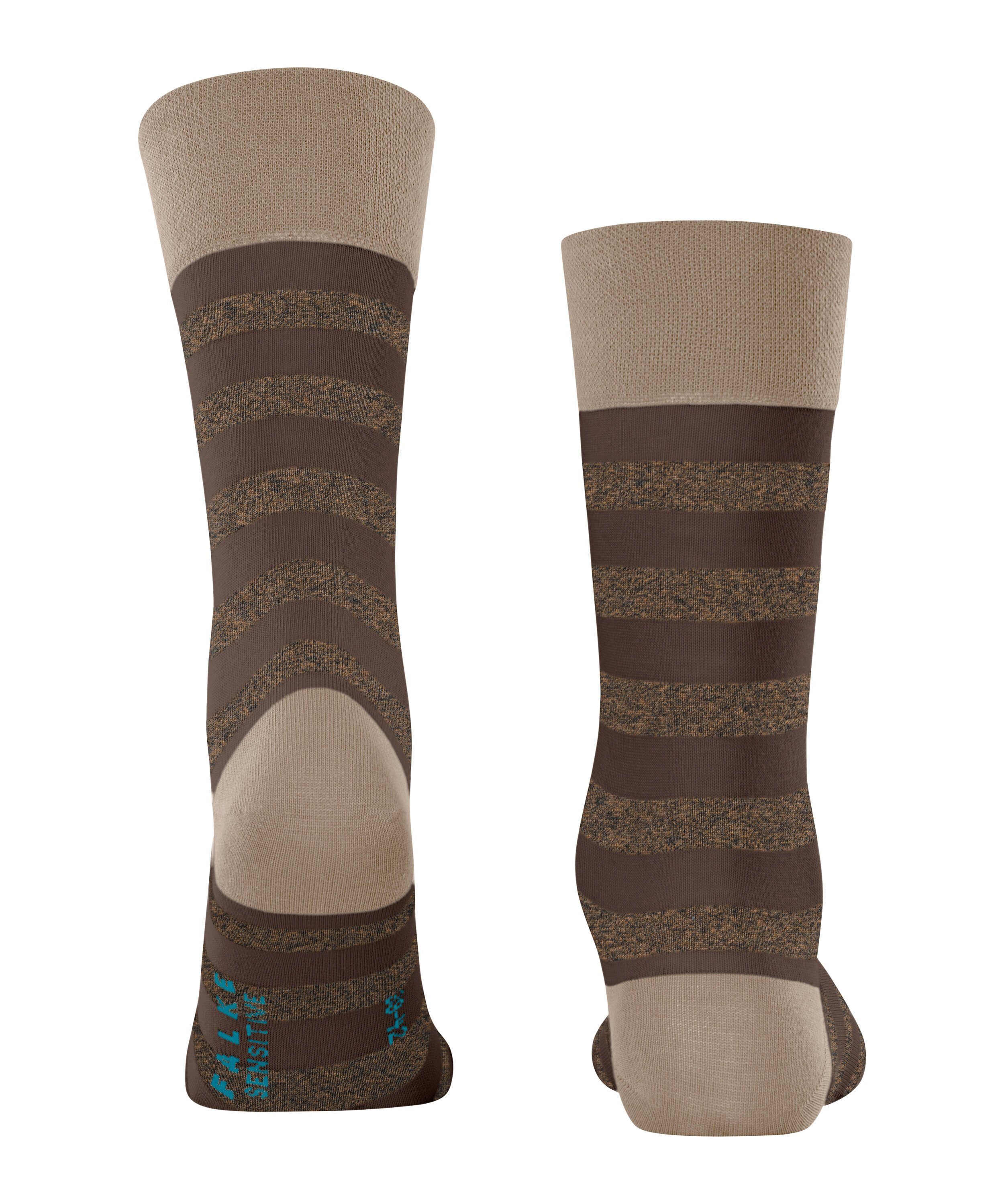 (4390) (1-Paar) Line Socken sesame Mapped Sensitive FALKE