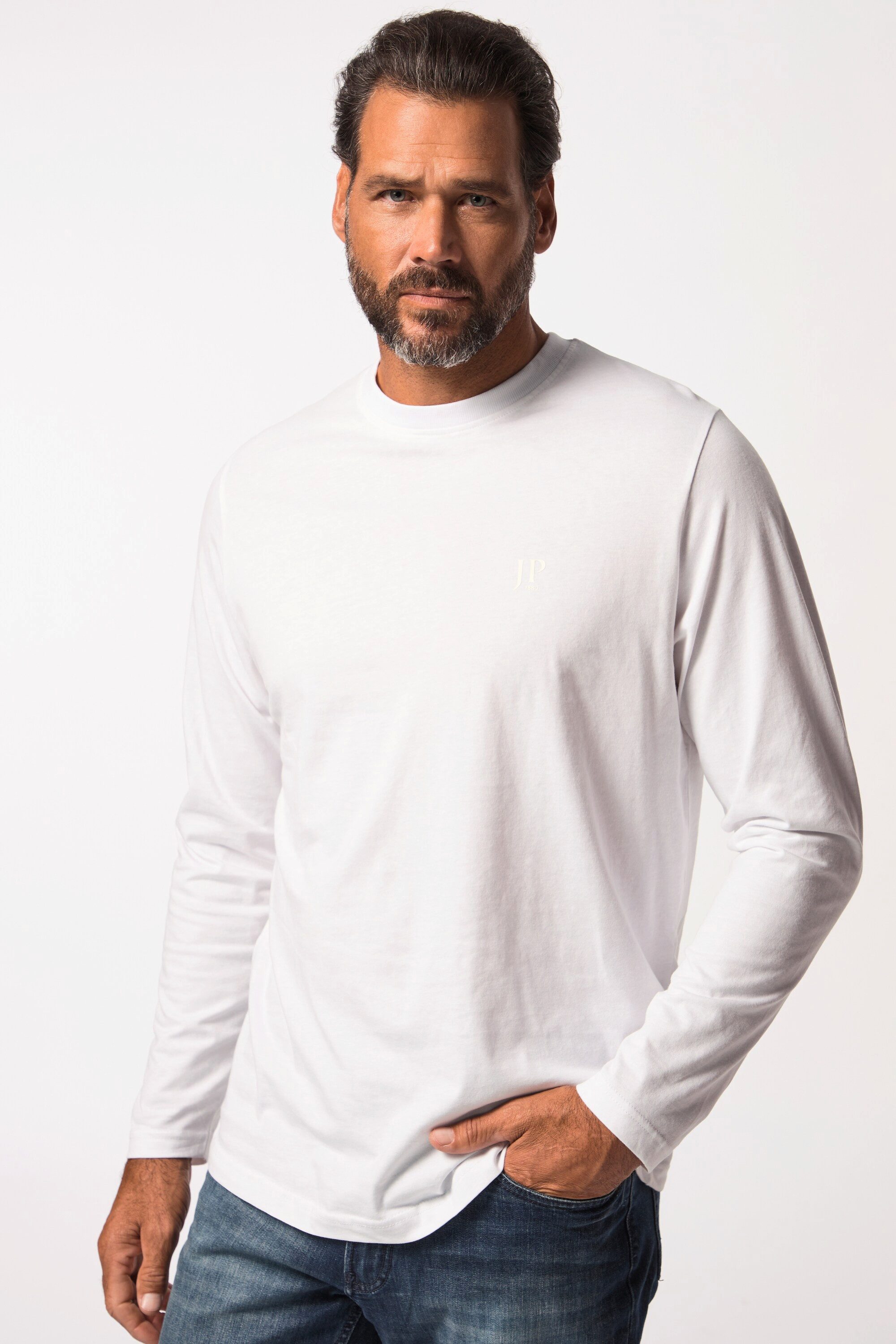 JP1880 T-Shirt JP1880 Langarmshirt Basic OEKO-TEX günstig online kaufen