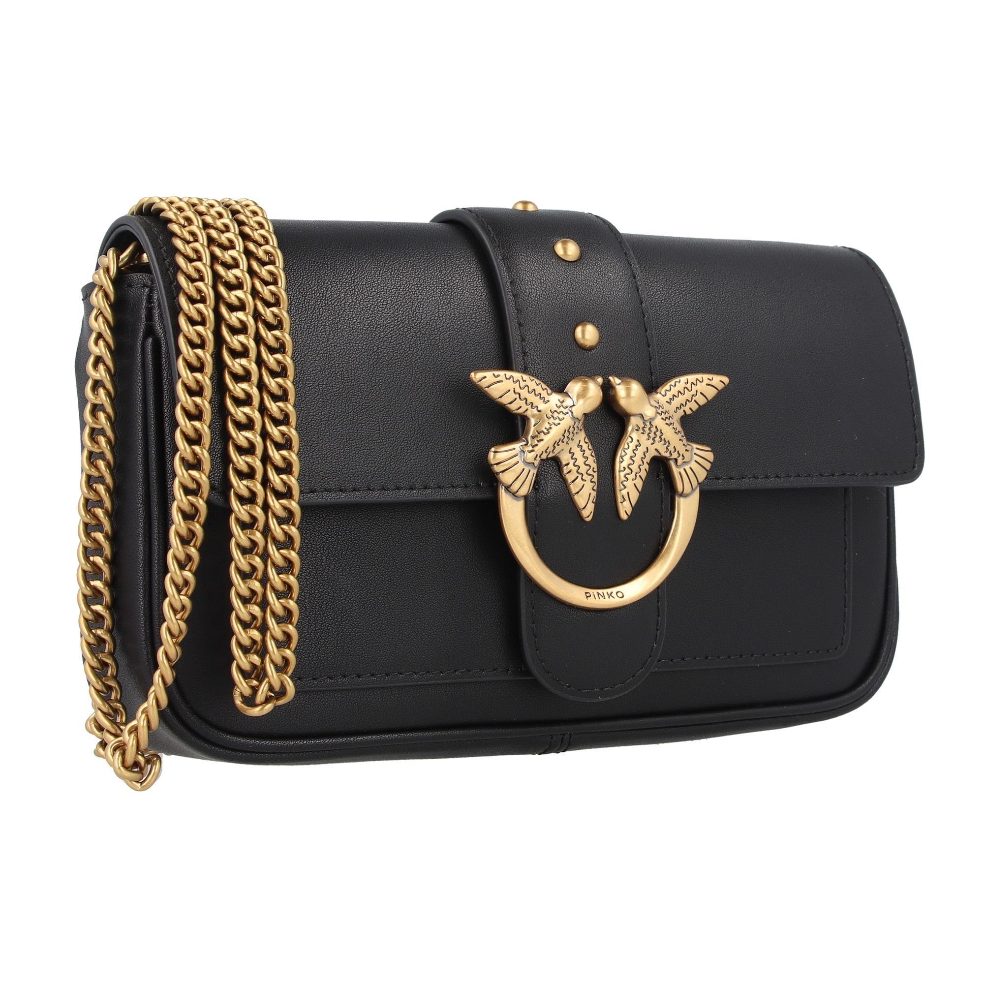PINKO Umhängetasche Love One, Leder