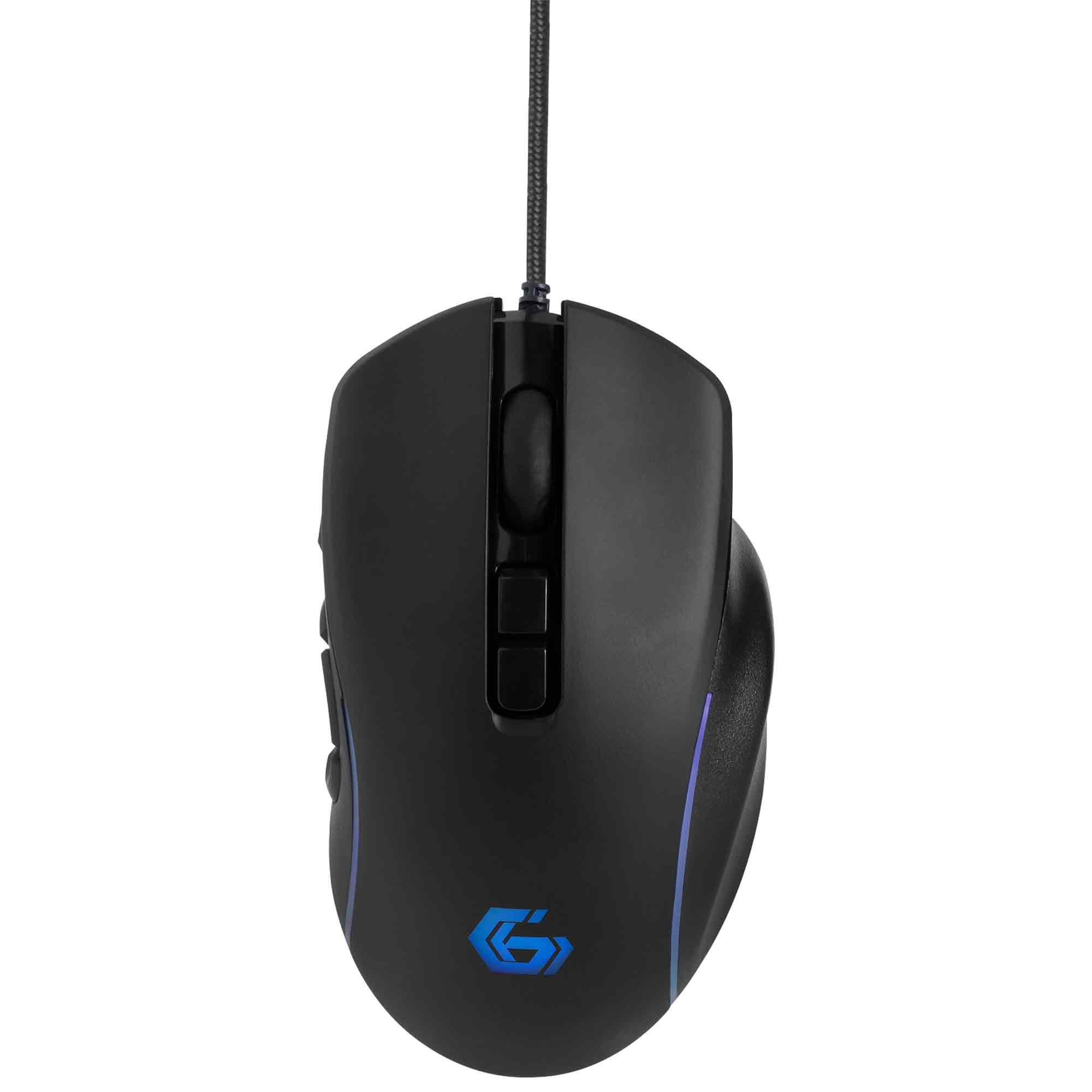 Gembird MUSG-RAGNAR-RX500 Gaming-Maus (kabelgebunden, Optimaler Komfort: für intensives und langes Spielen)