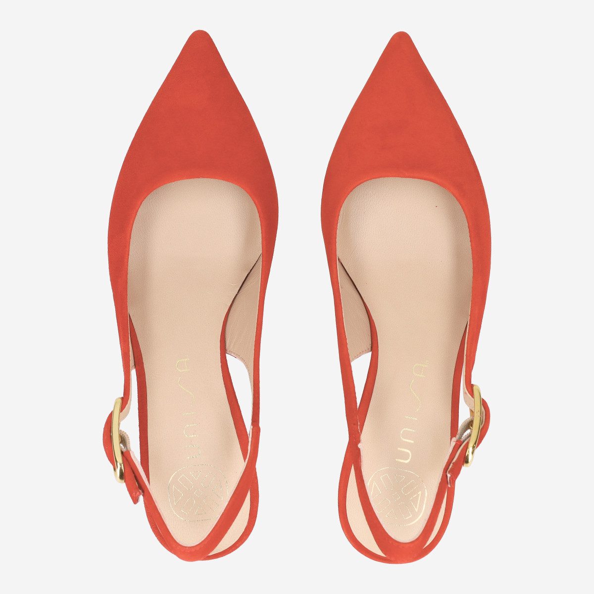 Unisa Unisa IBON_KS CLAVEL, Peeptoes & Slingpumps, Rot, Damen Peeptoepumps
