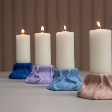 Mette Ditmer Kerzenhalter Kerzenhalter Art Piece Lava Light Lilac