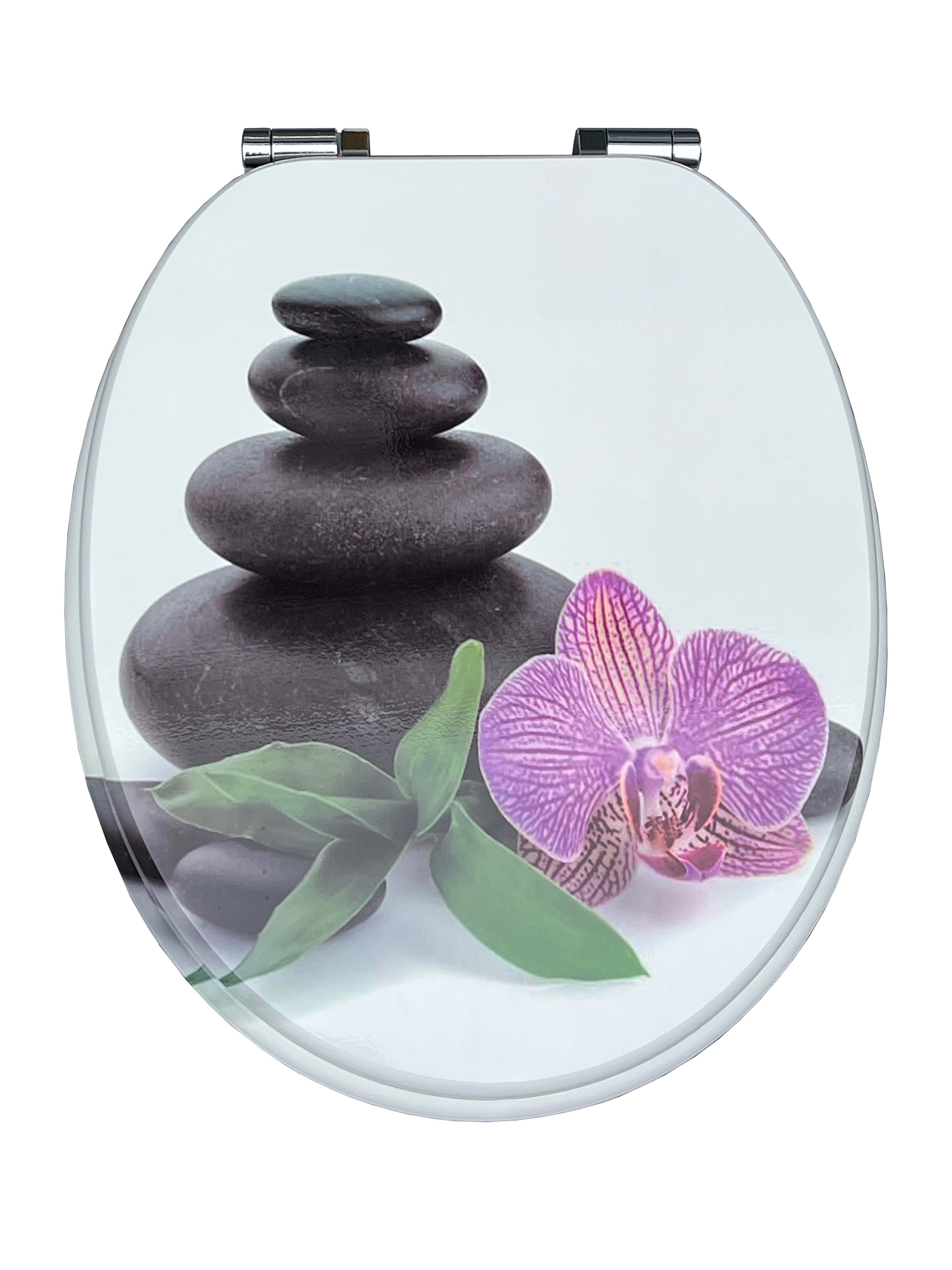 Steelboxx WC-Sitz WC Sitz Toilettensitz Toilettendeckel Absenkautomatik (Fl günstig online kaufen