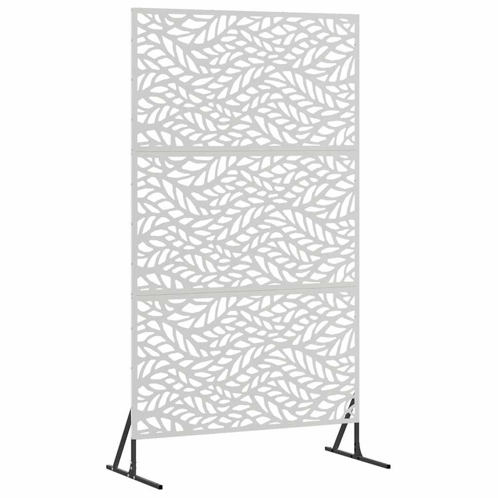 vidaXL Seitenmarkise 100 x 50 x 180 cm Sichtschutz Grau 100x50x180 cm Stahl
