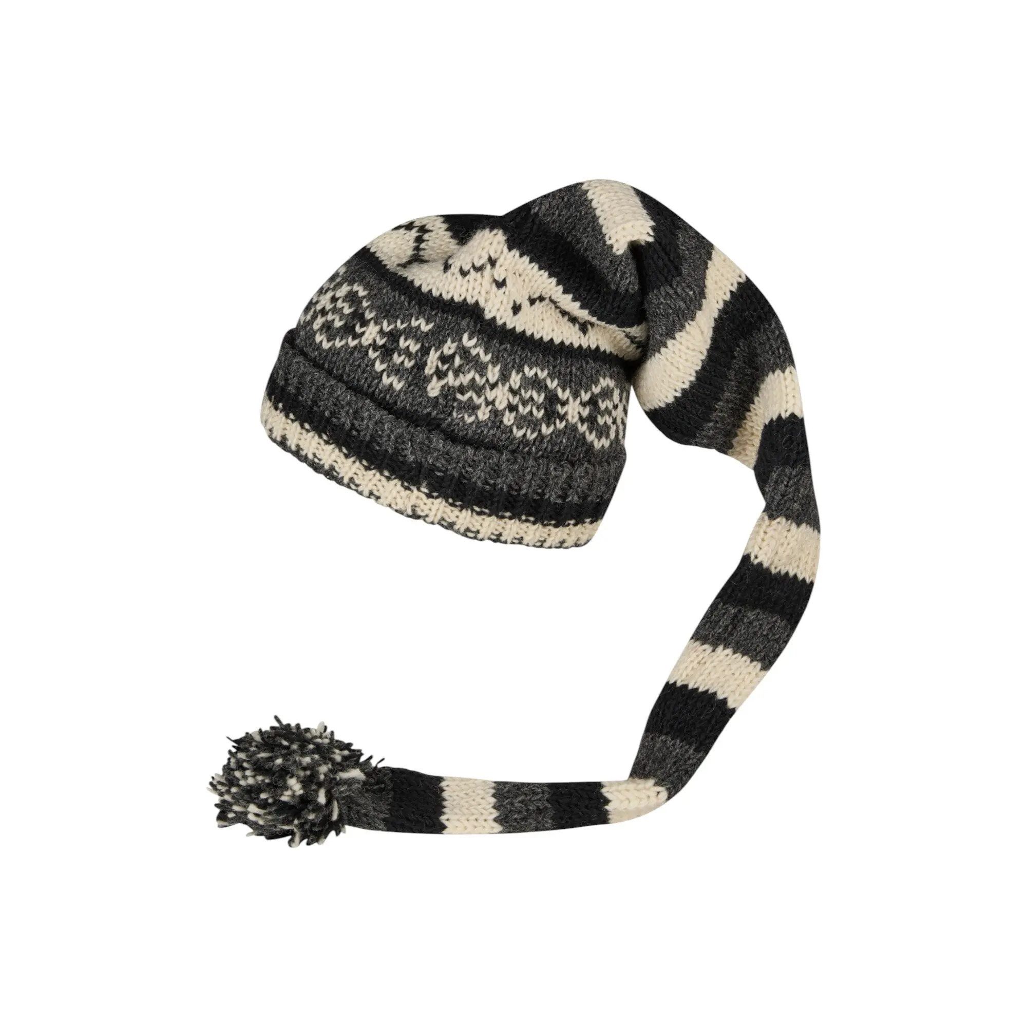 THC Natural Line Strickmütze THC Schafwoll Zipfelmütze 511 (1 Stück, 1-St., 1 Stück) Innenfutter: Fleece