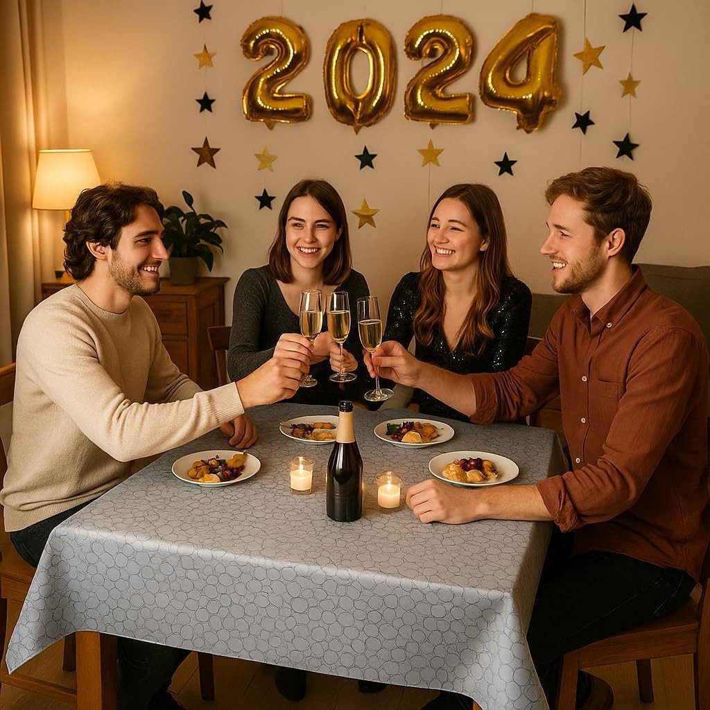 texpot Tischdecke Tischdecke meliert Jacquard Design modern (1-tlg) günstig online kaufen