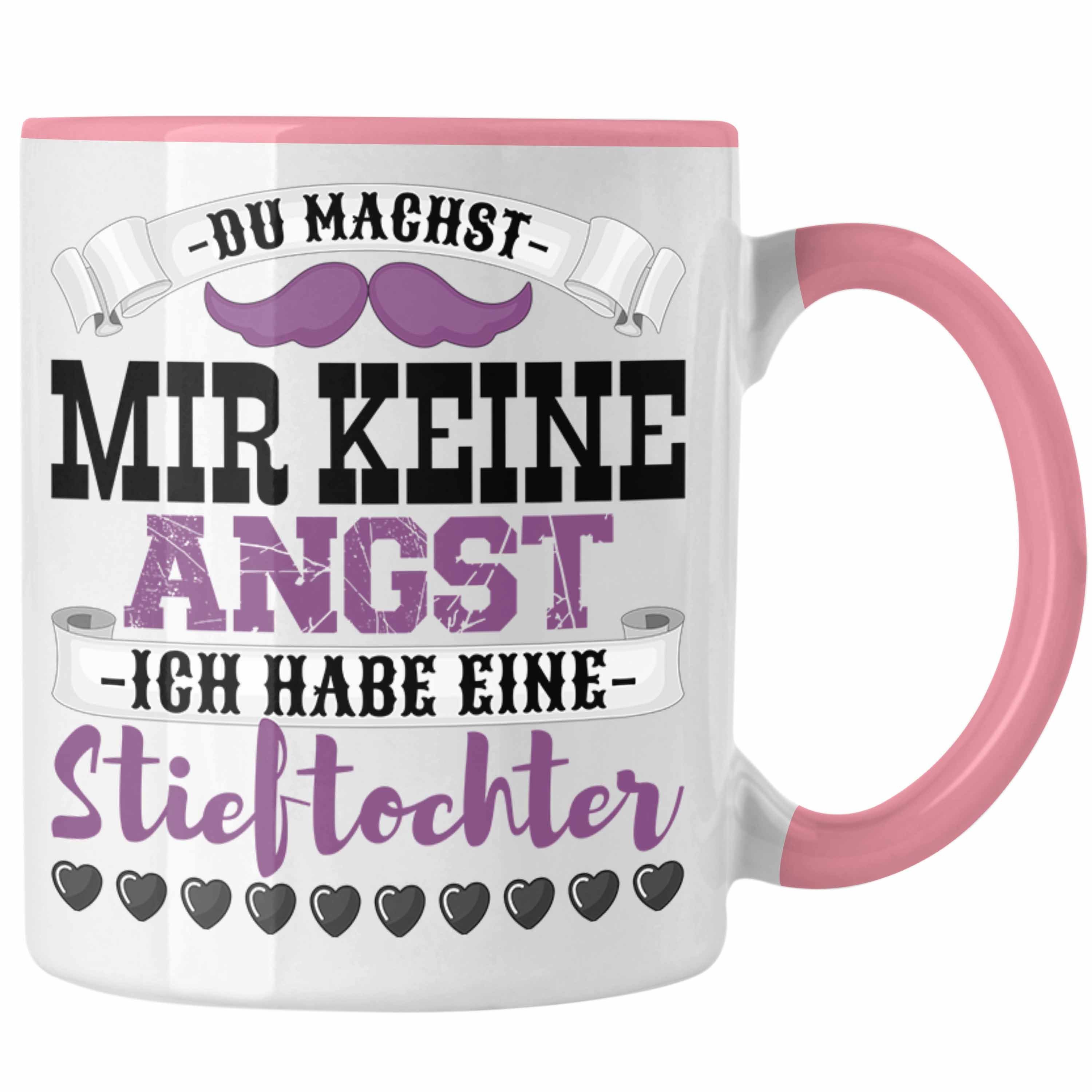 Trendation Tasse Stiefvater Tasse Geschenk Stiefpapa Lustiger Spruch