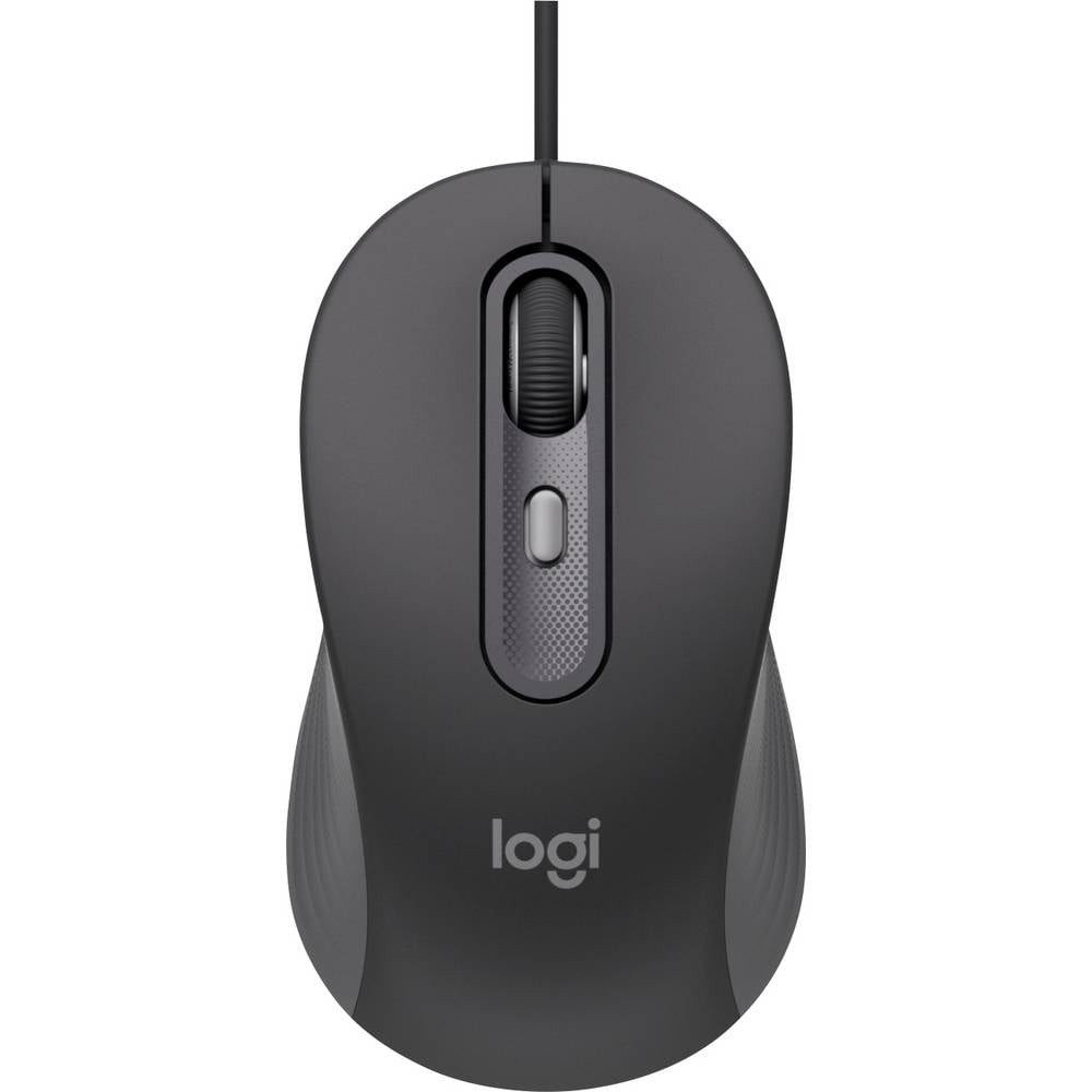 Logitech 910-007511 Maus Kabelgebunden Optisch Graphit 4 Tasten Mäuse