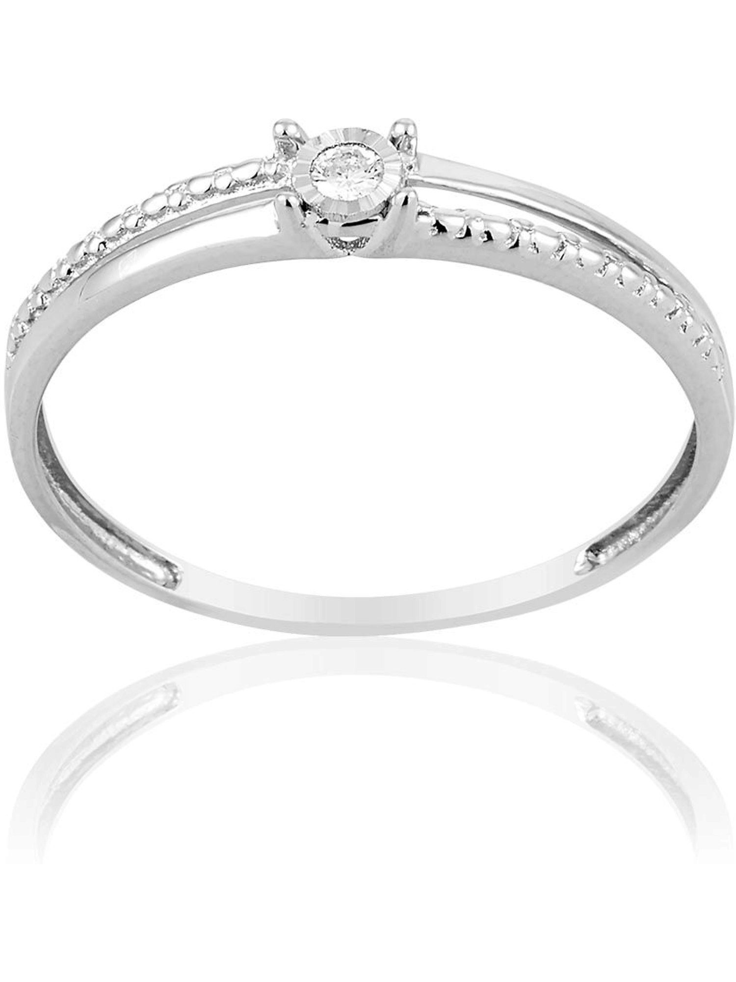 CHRIST Diamantring CHRIST Damen-Damenring 585er Weißgold 1 Diamant