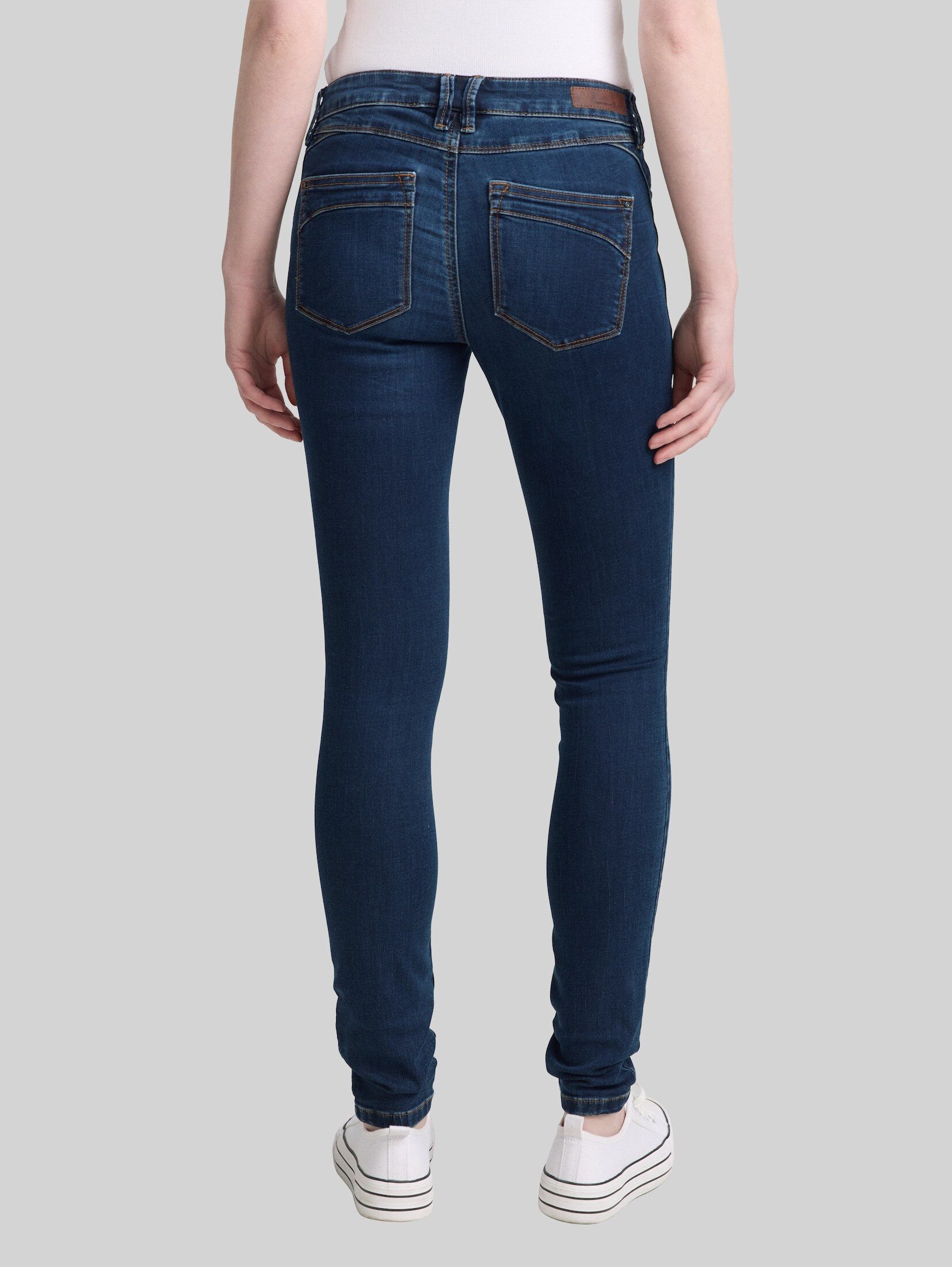 TOM TAILOR Denim Skinny-fit-Jeans Jeanshosen TTJONA EXTRA SKINNY Jeans – Bild 4 von 5