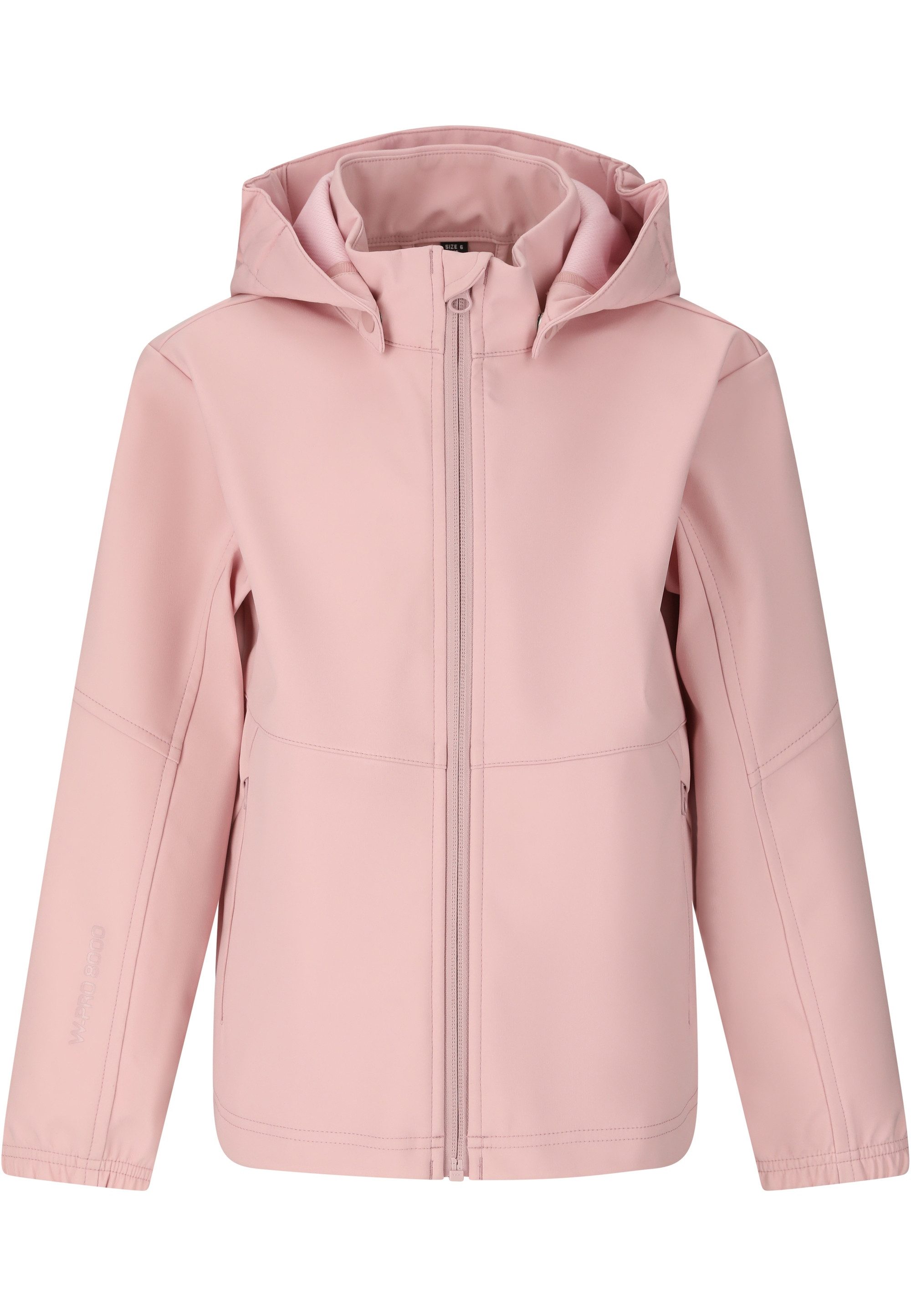 ZIGZAG Softshelljacke Troy mit wasserabweisender Beschichtung