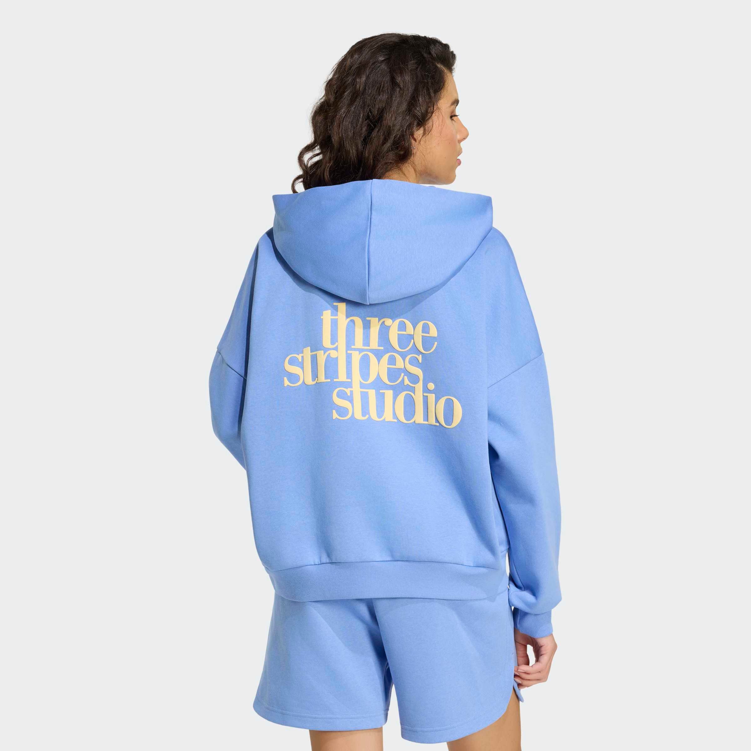adidas Sportswear Sweatshirt 3-STREIFEN STUDIO HOODIE günstig online kaufen