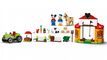 LEGO® Konstruktionsspielsteine LEGO® Disney™ - Mickys und Donald Duck's Farm, (118 St)