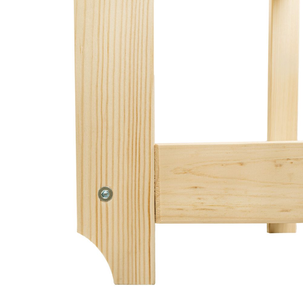 Prima-Online Standregal Standregal Holz Kiefer Bücherregal Stehend mit 3/ 4 Ebenen– 50 60 70cm – Bild 3 von 5
