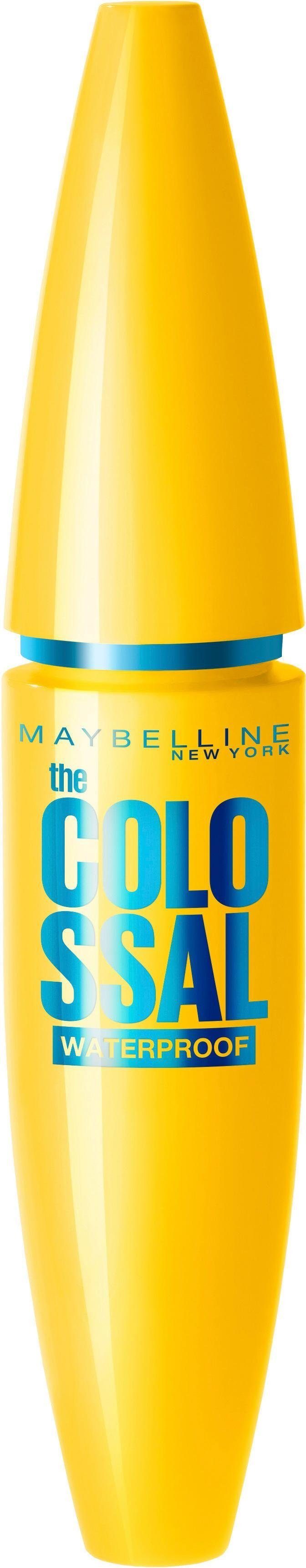 MAYBELLINE NEW YORK Mascara VEX Colossal Waterproof, mit Collagen und Bienenwachs