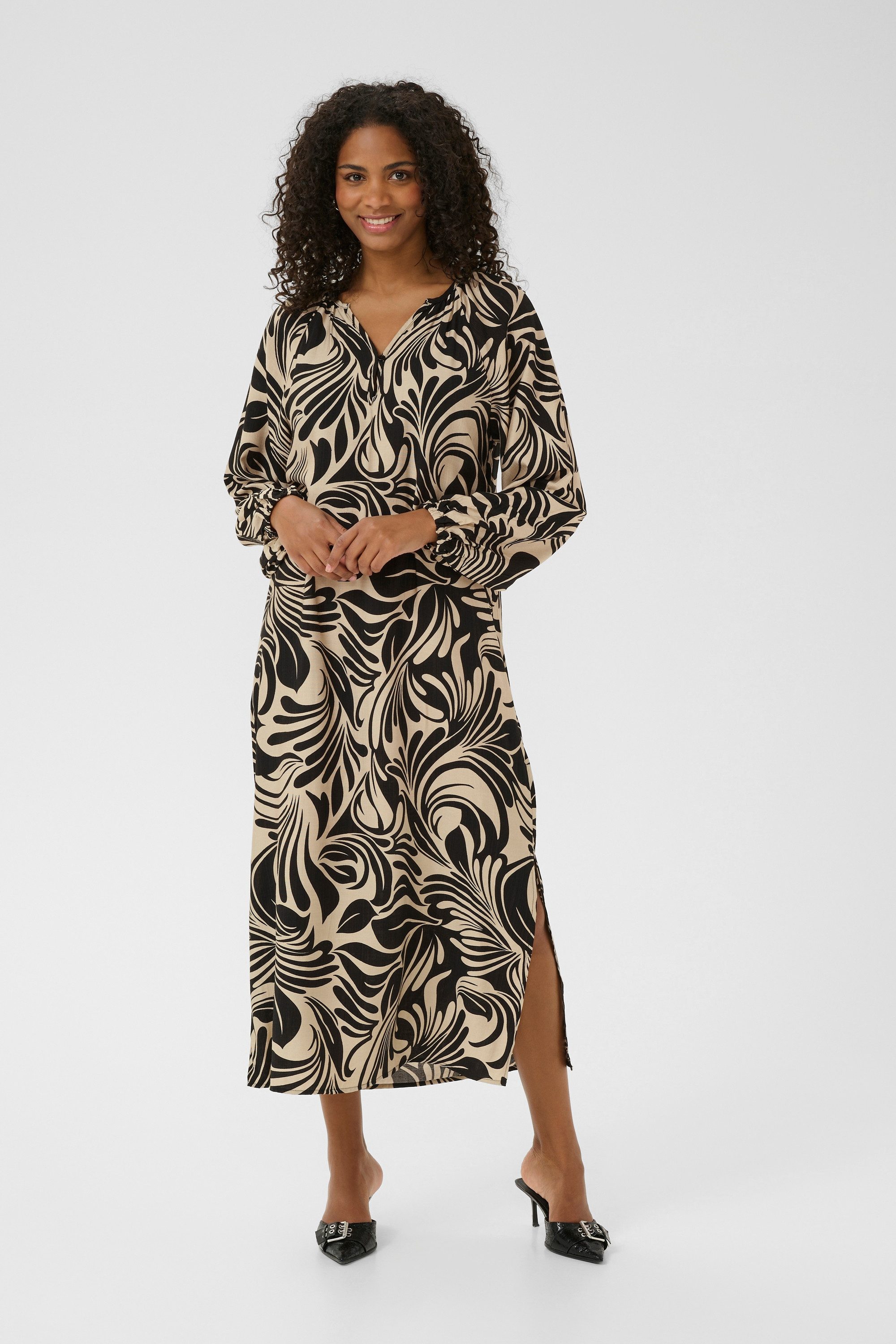 KAFFE Blusenkleid Kleid KAcelia